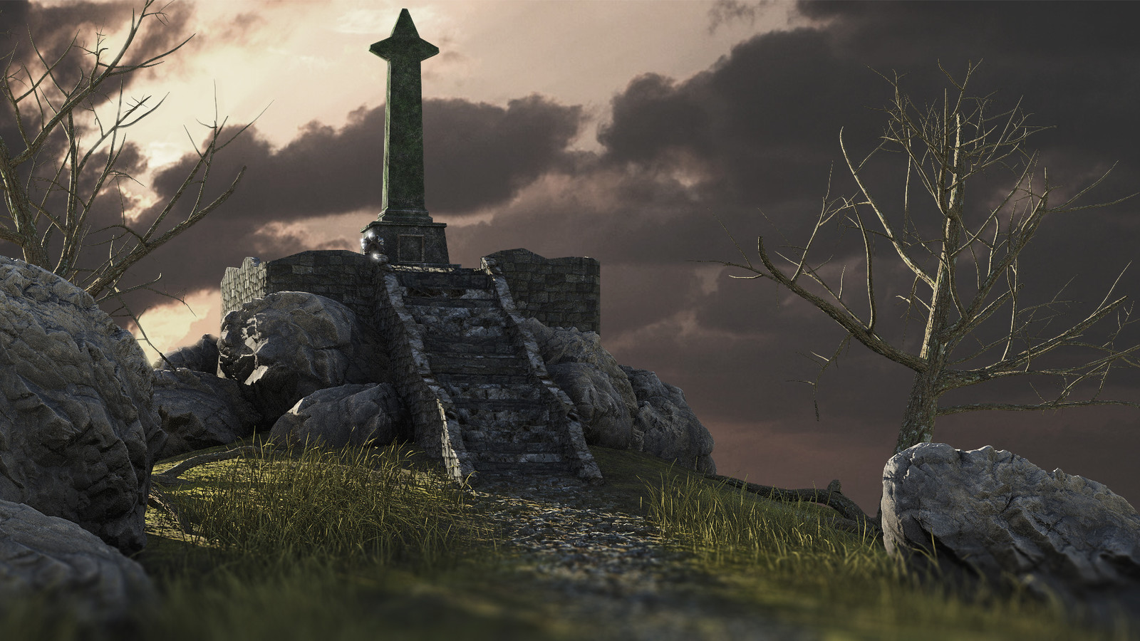 Angelanne: Majula Dark Souls 2 Wallpaper