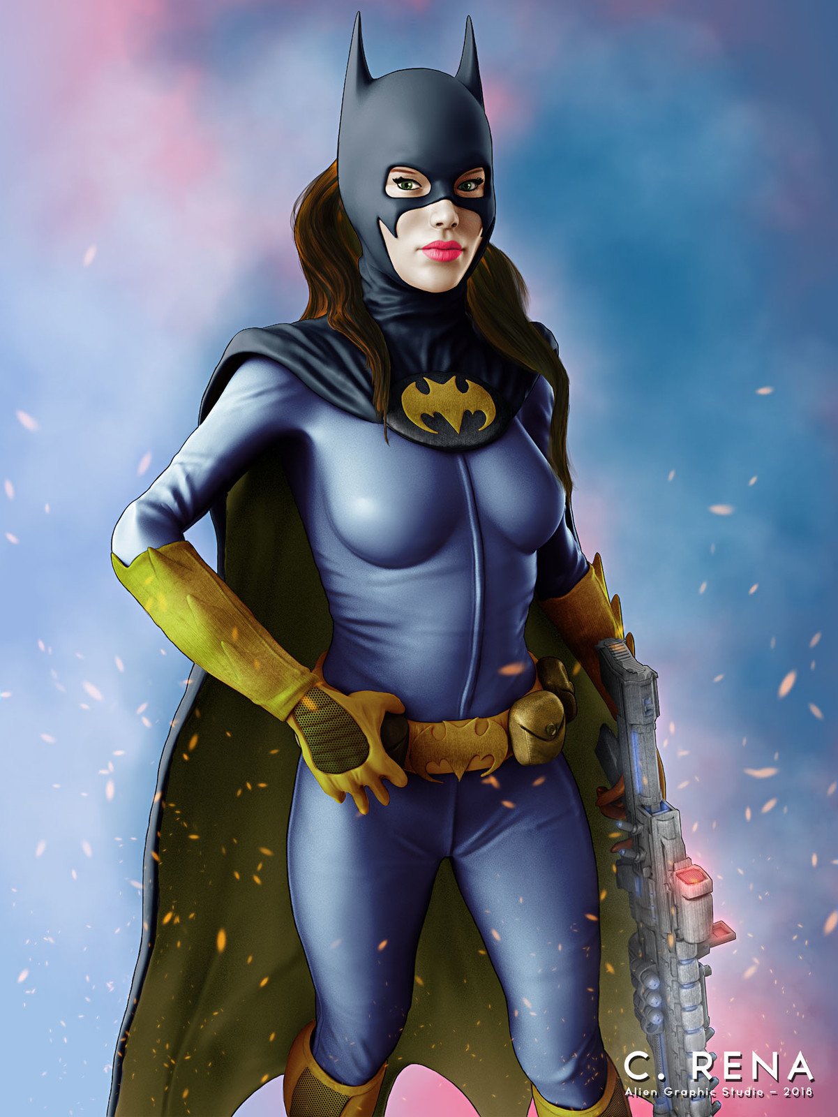 Batgirl Illustration