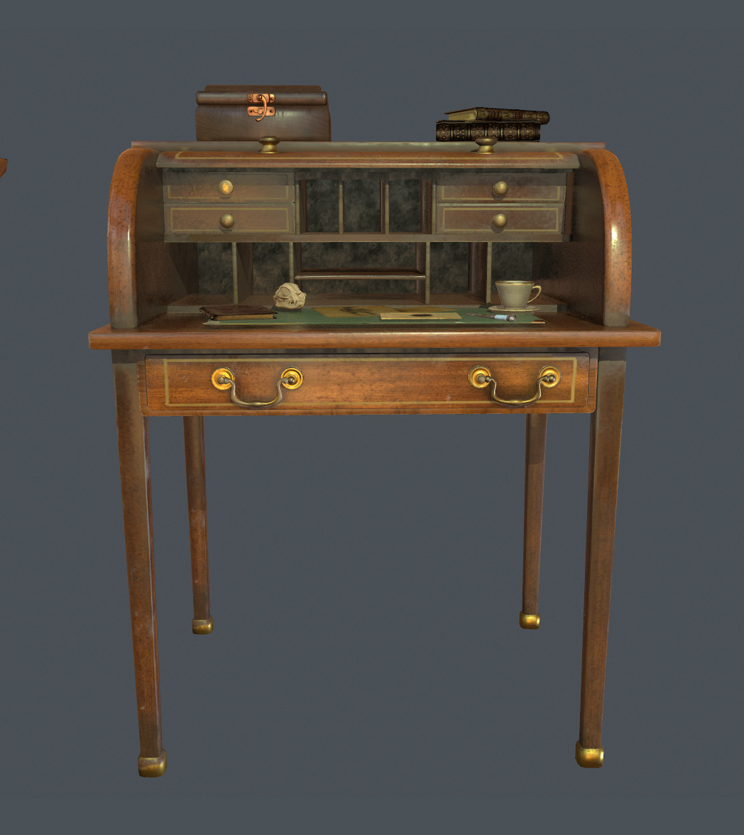 Joule Han Hannibal Lecter S Edwardian Roll Top Desk