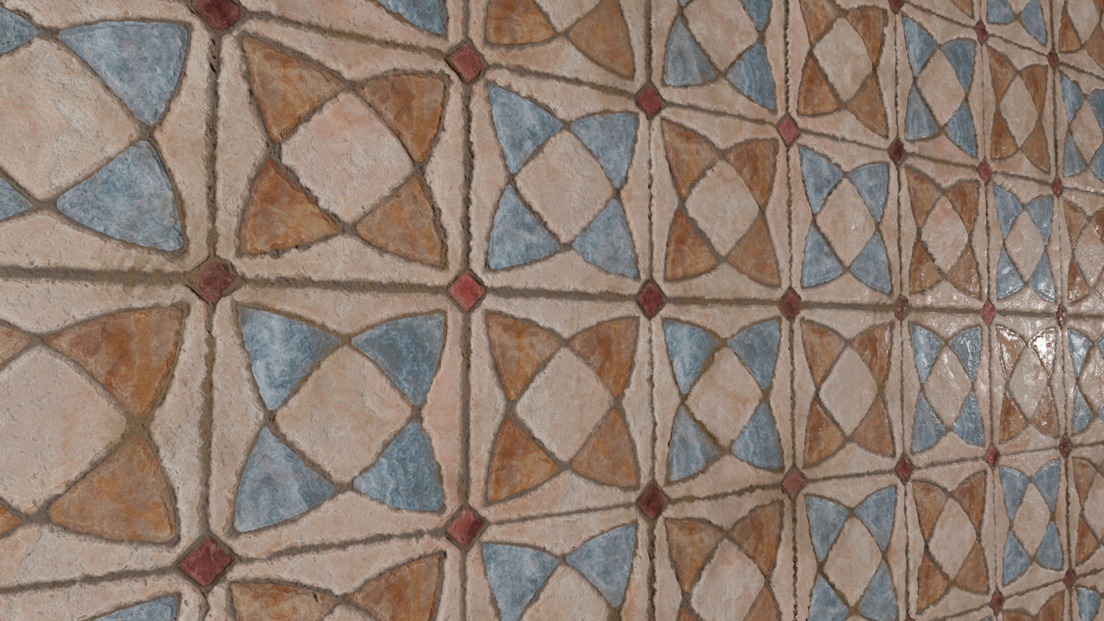 Medieval tiles - 3