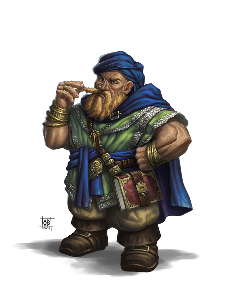ArtStation - Dwarf tax Collector