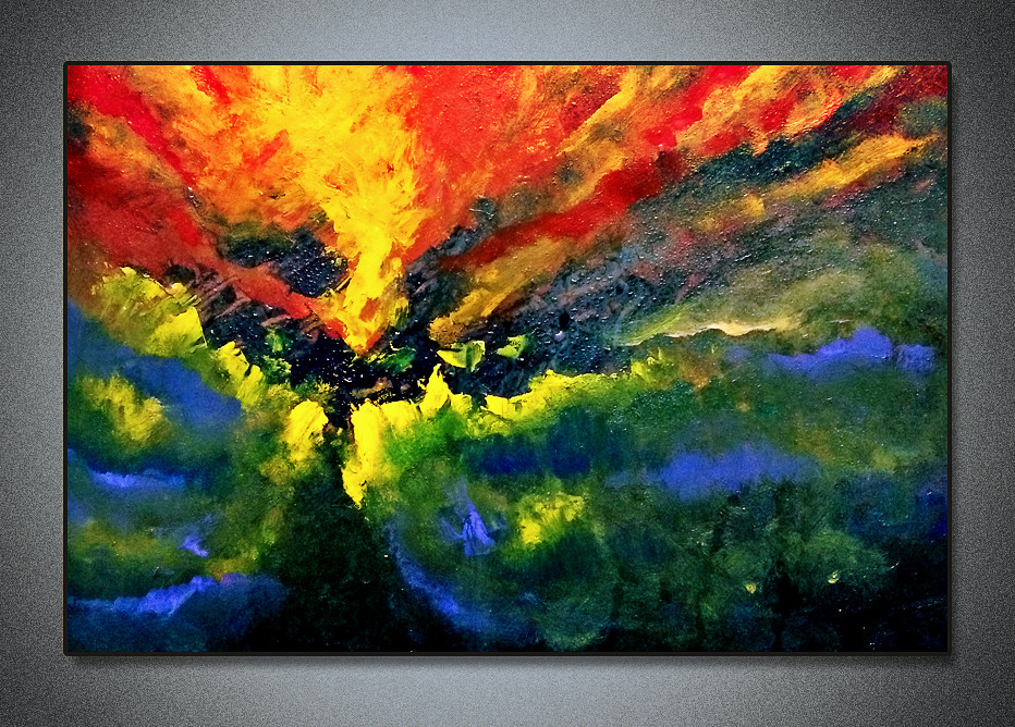 Artstation My World Of Paintings Acrylic On Canvas Prashant