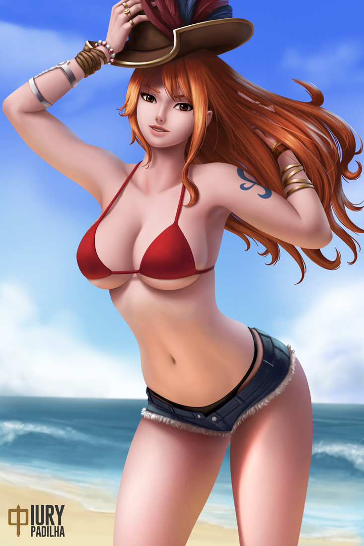 Artstation One Piece Nami Flag Diamond Ship