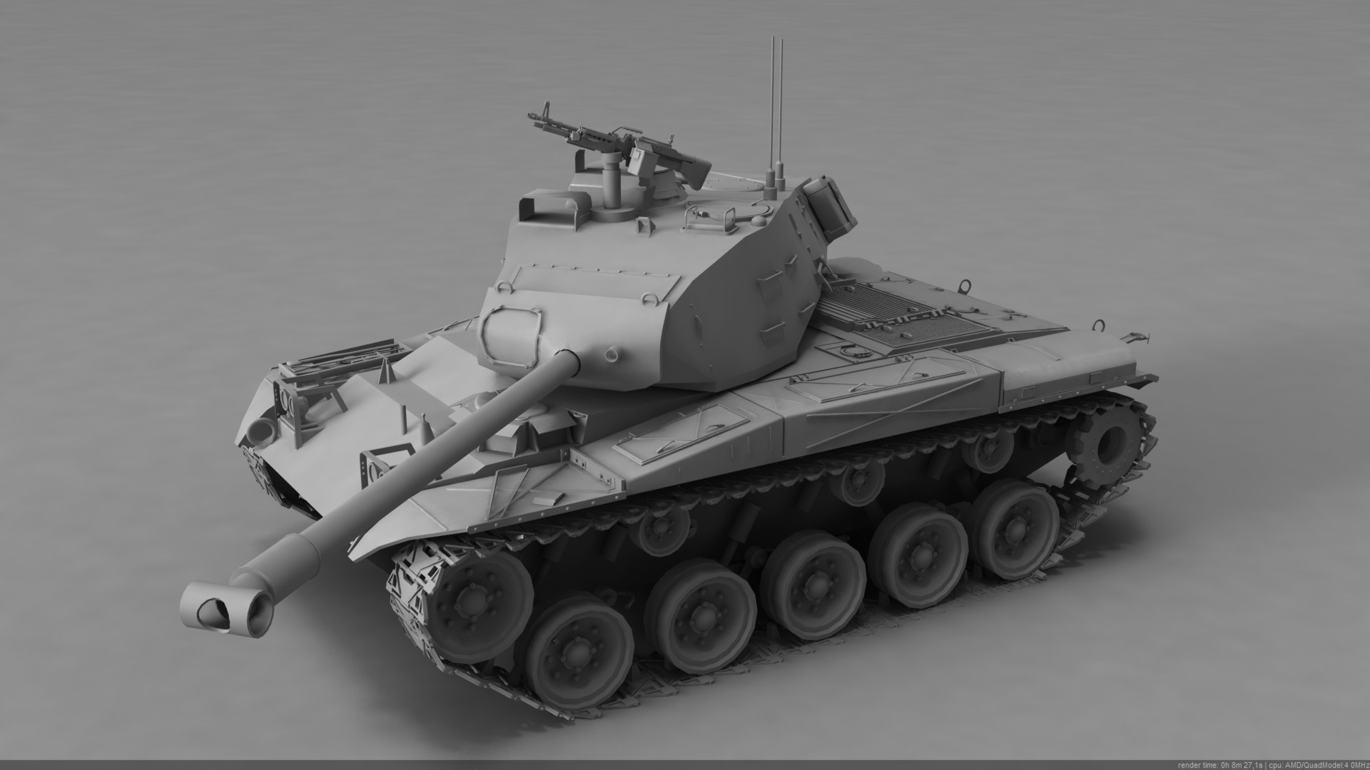 ArtStation - M41 Walker Bulldog