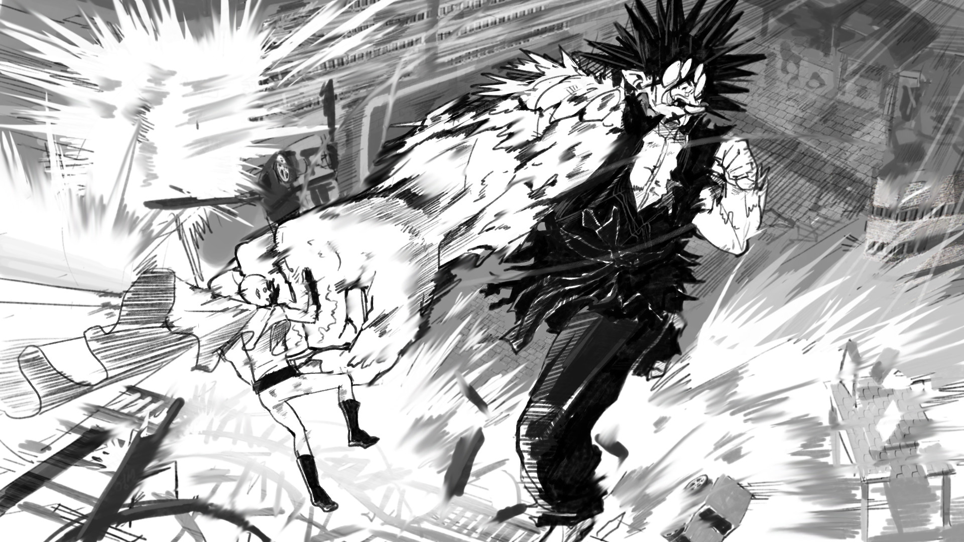 Artstation One Punch Man 18 03 30 Young Sun Hwang