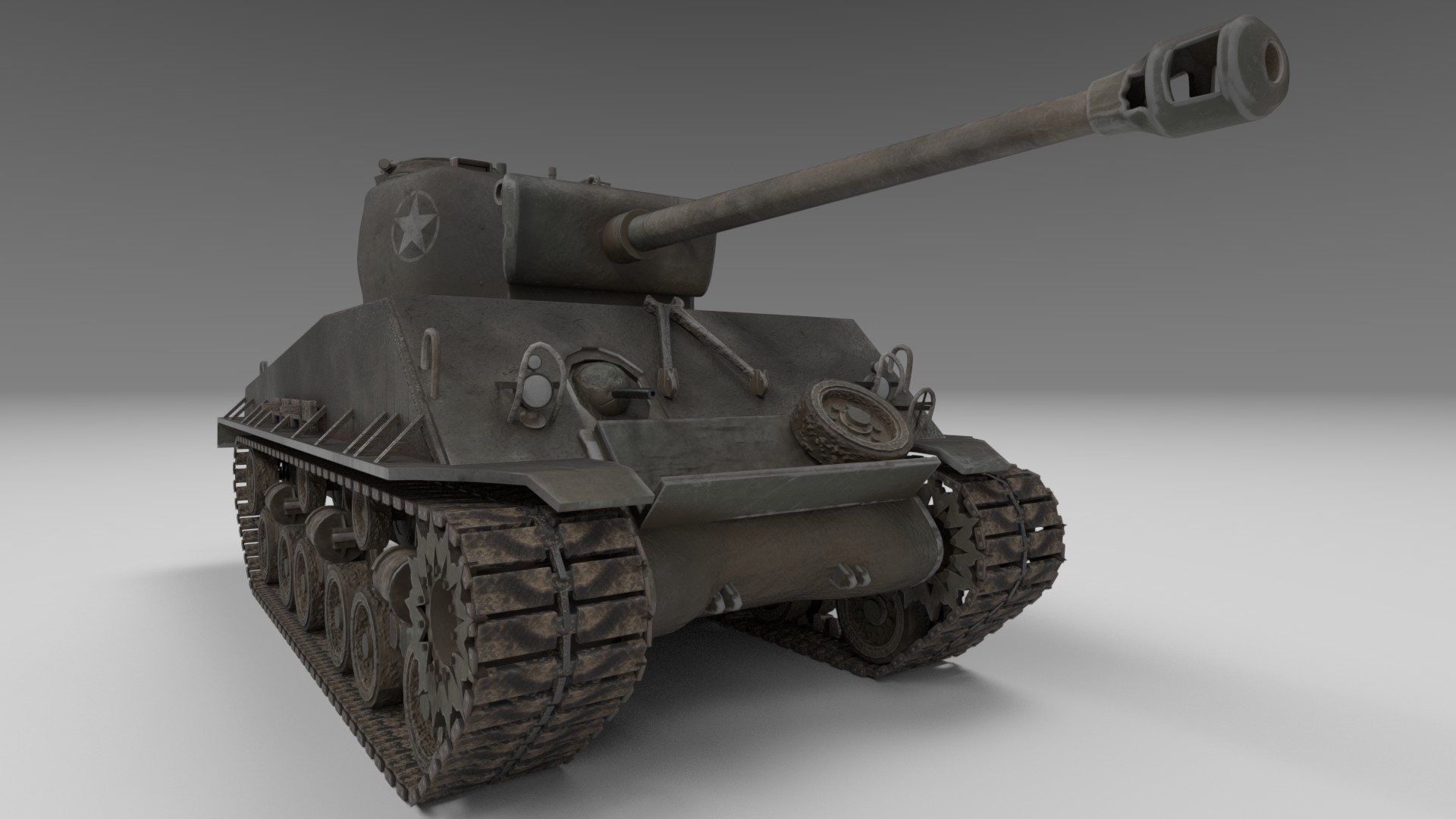 ArtStation - Easy Eight Sherman Tank