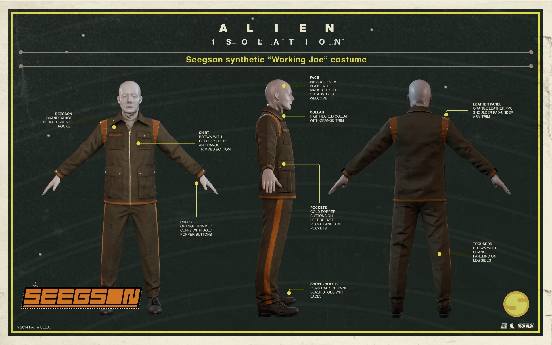 Jack Perry Alien Isolation, Working Joe
