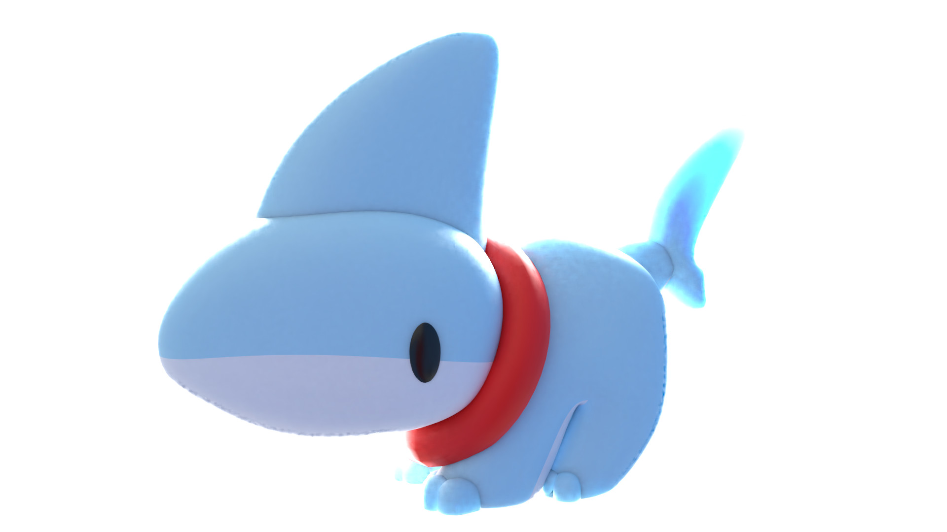 shark puppy plush