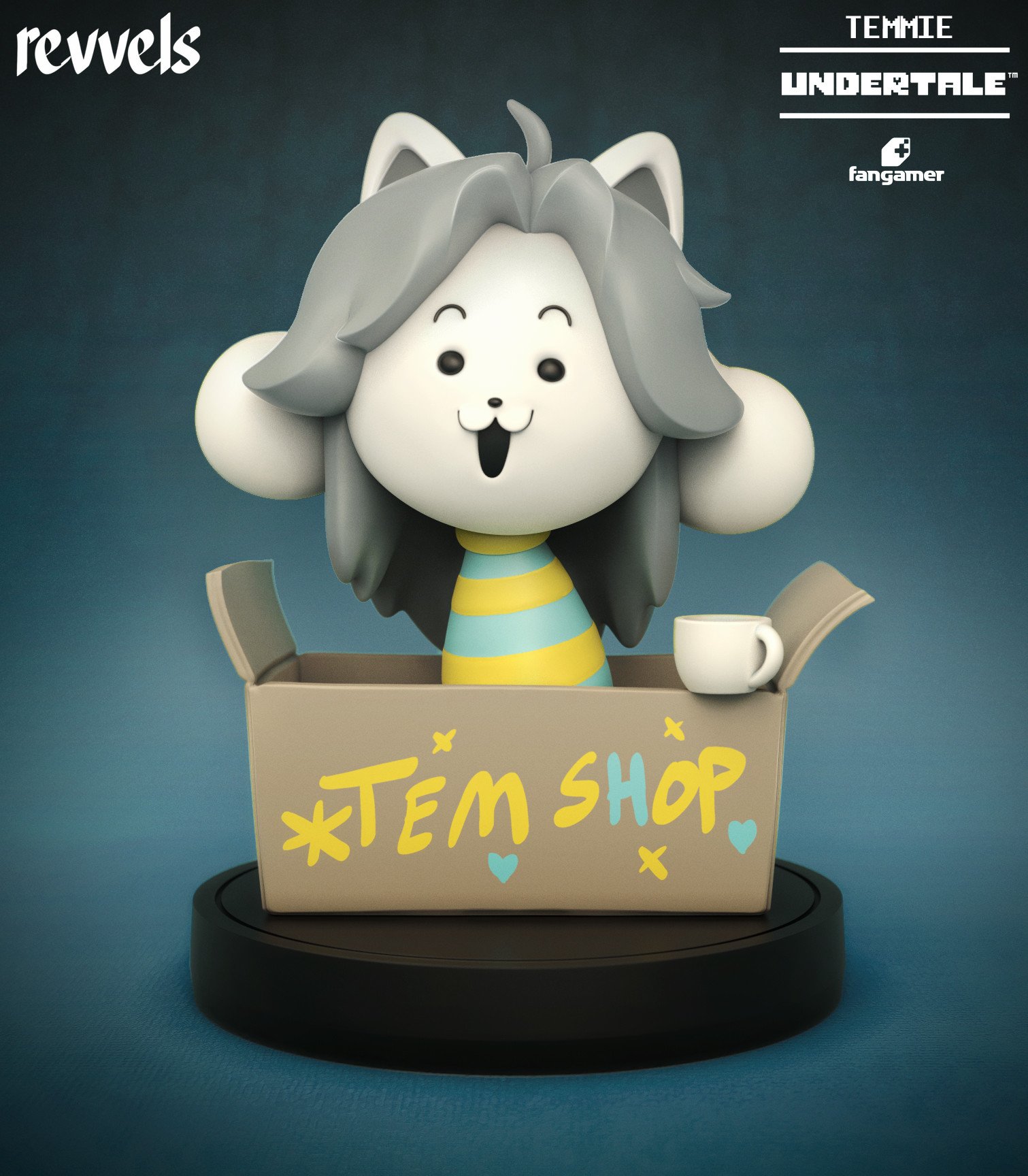 Artstation Undertale Temmie Gijs Revvels Van Kooten