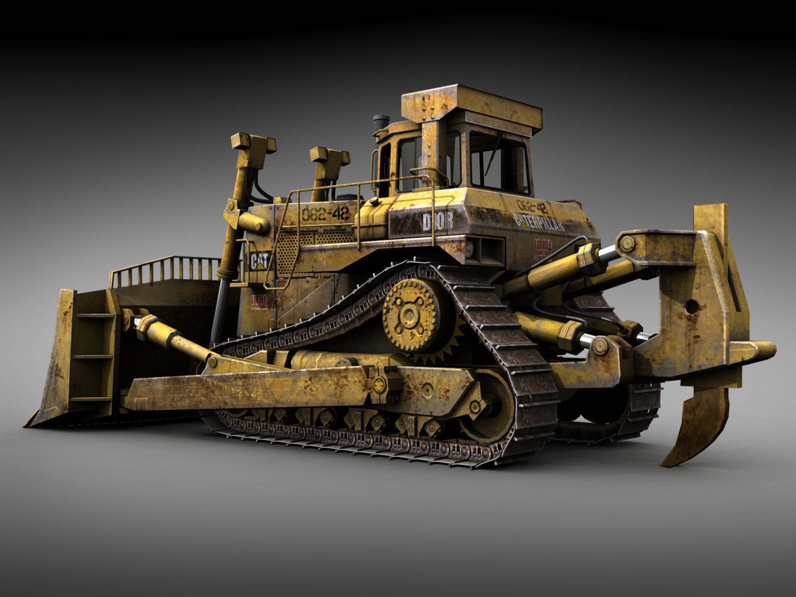 Bulldozer arts обои