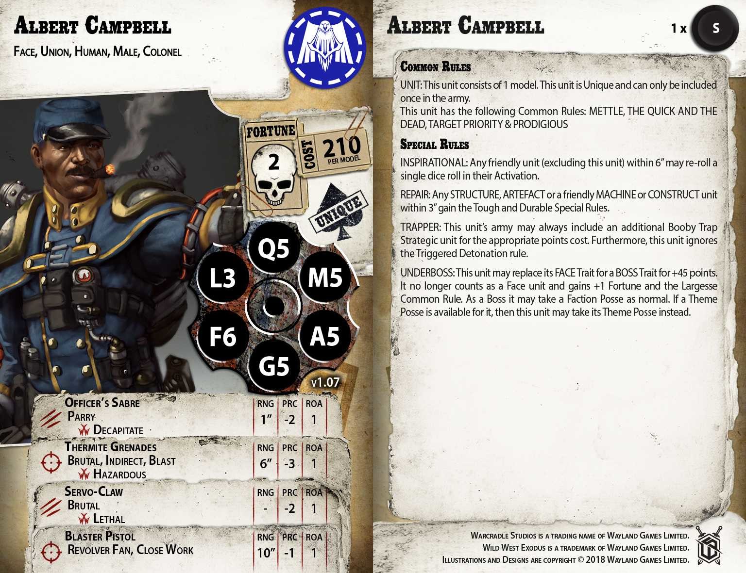 Jon Cartwright - WWX - Tabletop Gaming 'Stat' Cards Jon Cartwright - WWX - Tabletop Gaming 'Stat' Cards