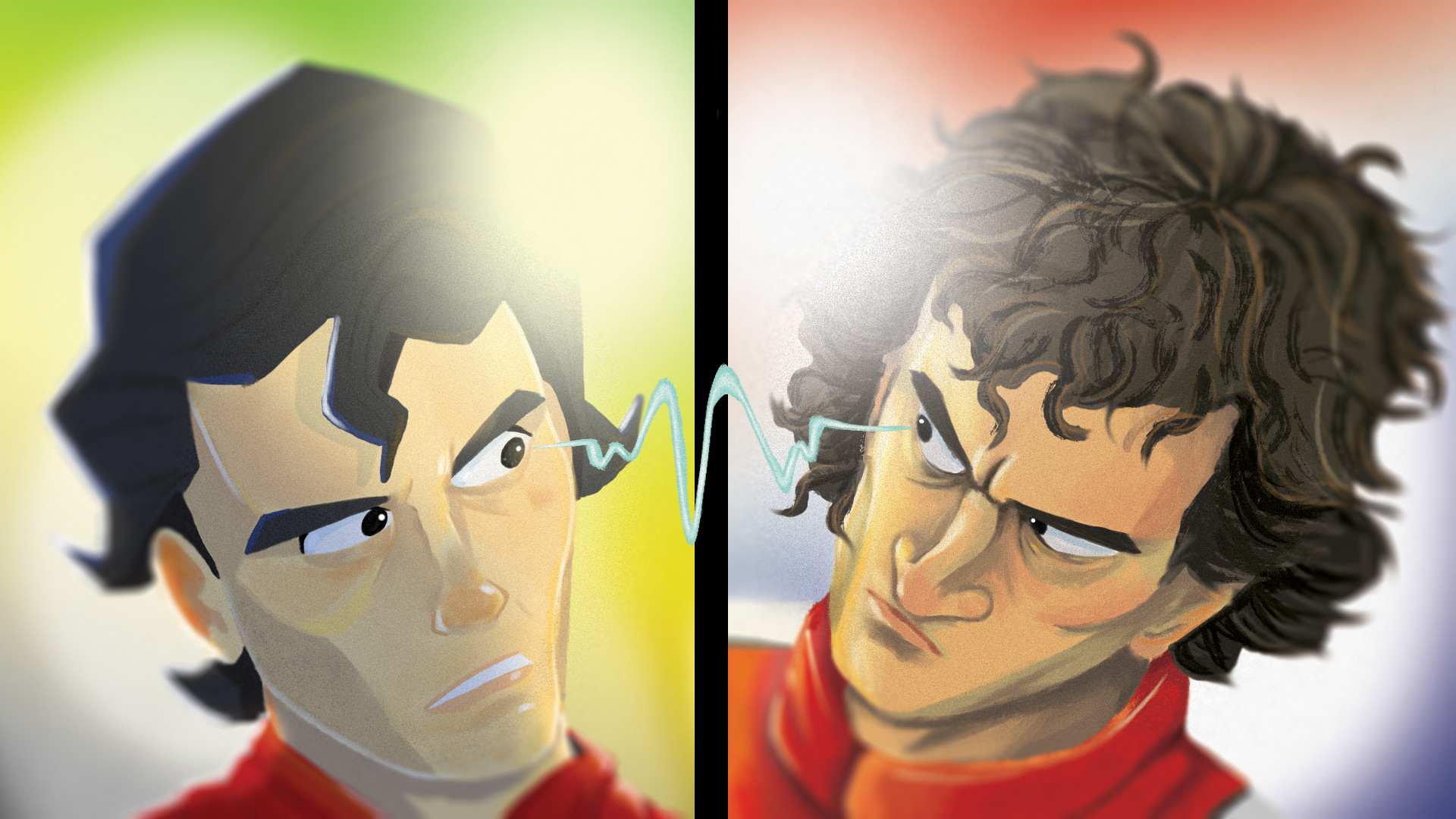 Artstation Senna Vs Prost Ayal Jones