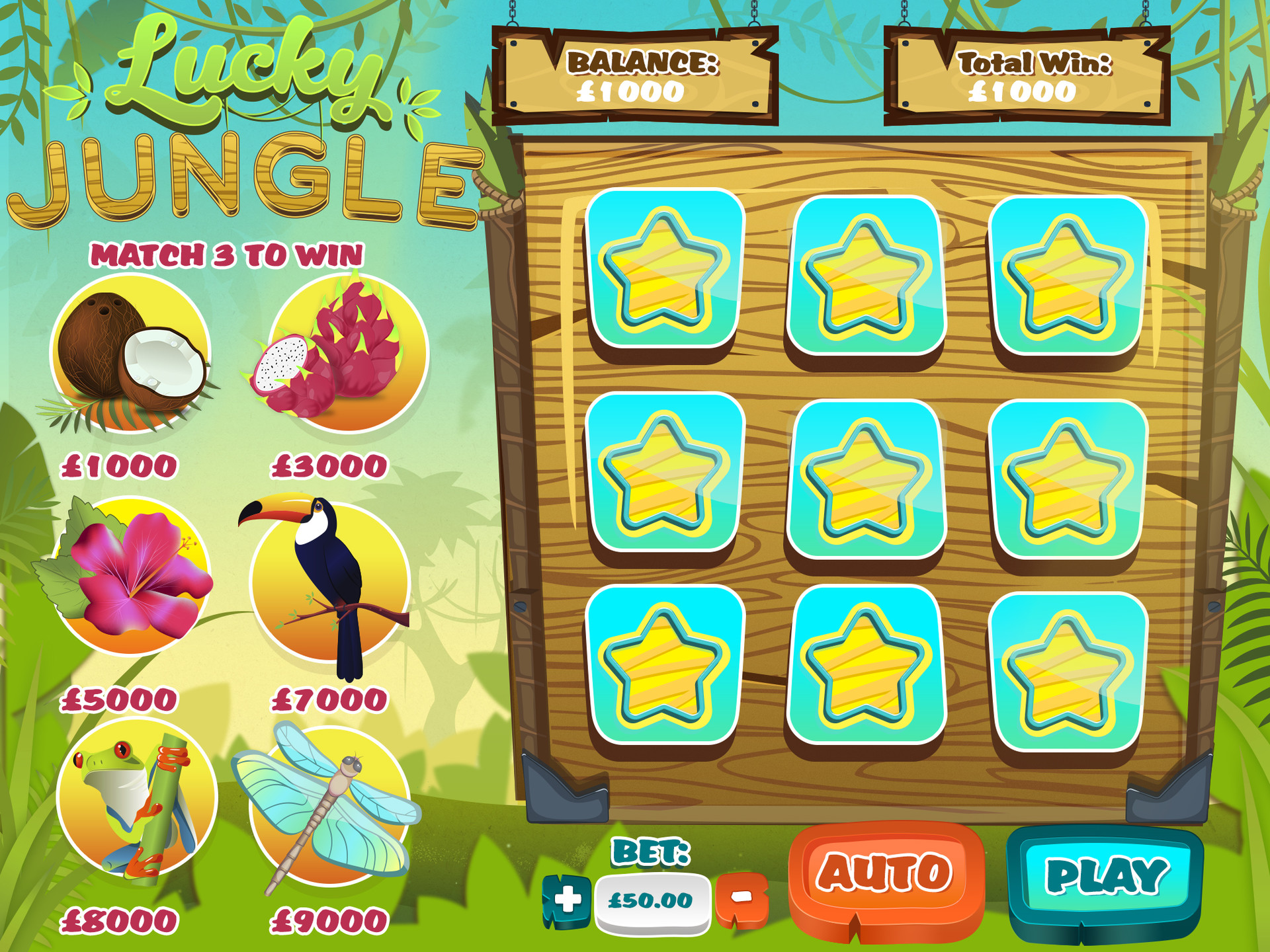 ArtStation Lucky Jungle scratch cards game