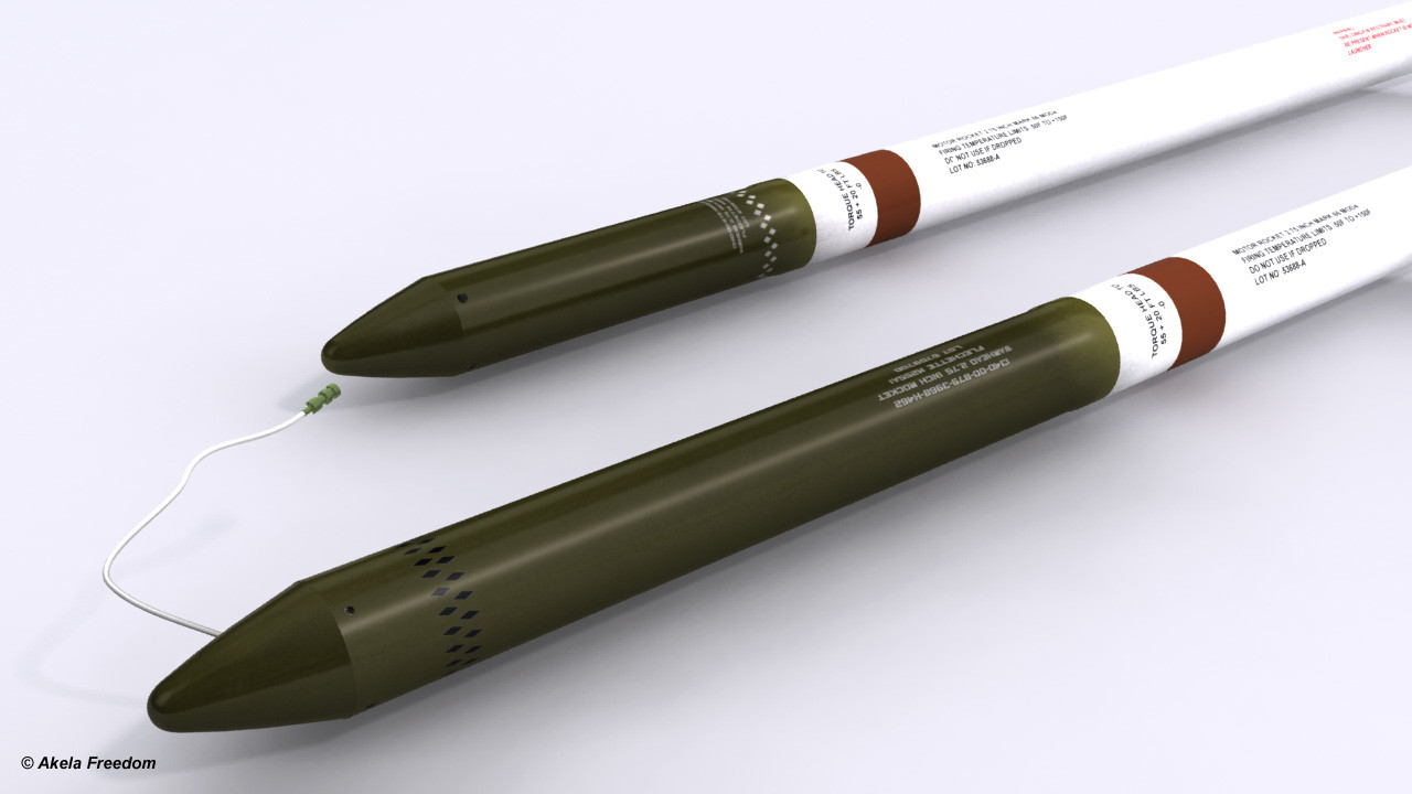 Hydra 70 Flechette
M255A1, WDU 4A/A
