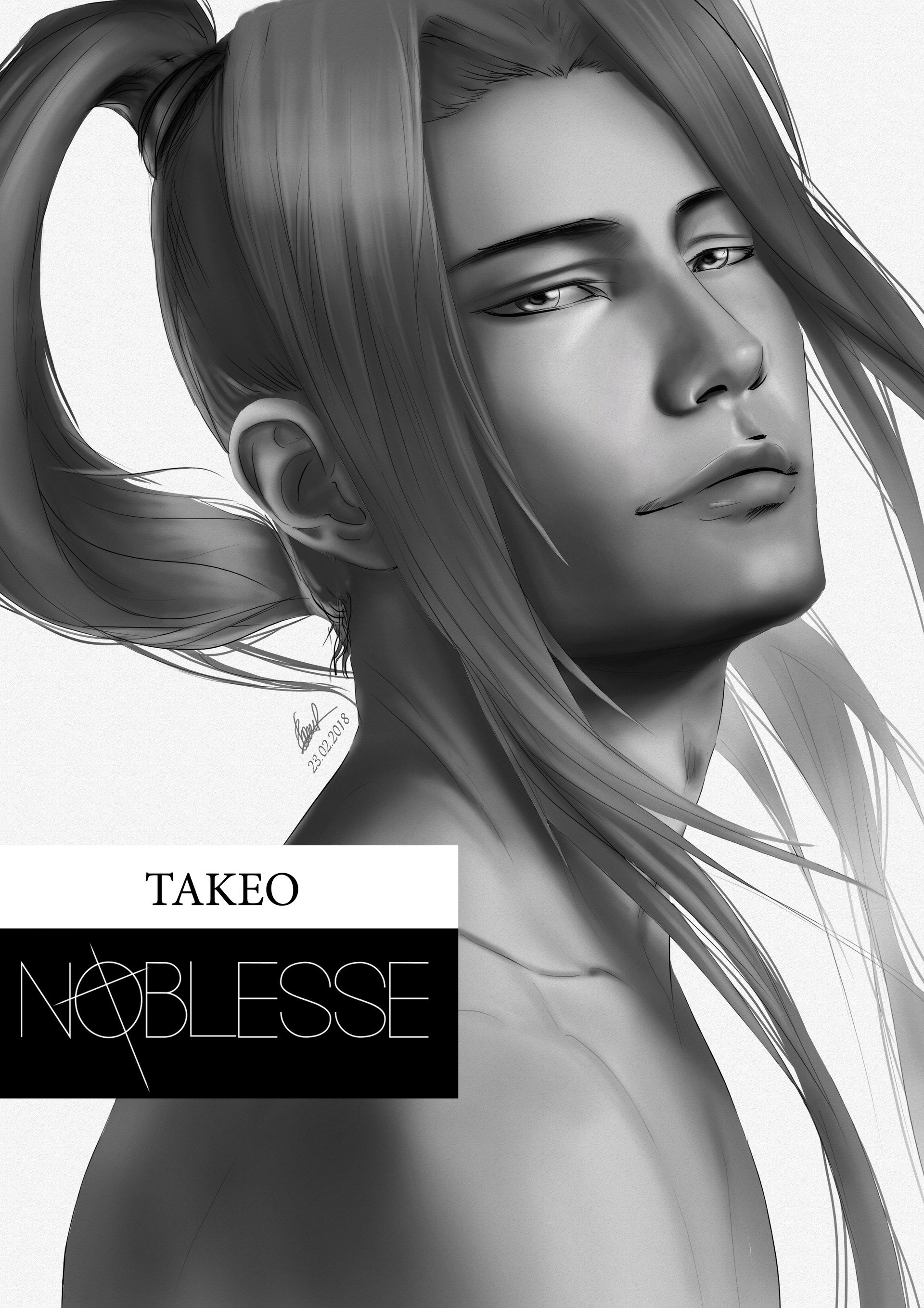 Katalina Ooma - Noblesse fan art - Takeo