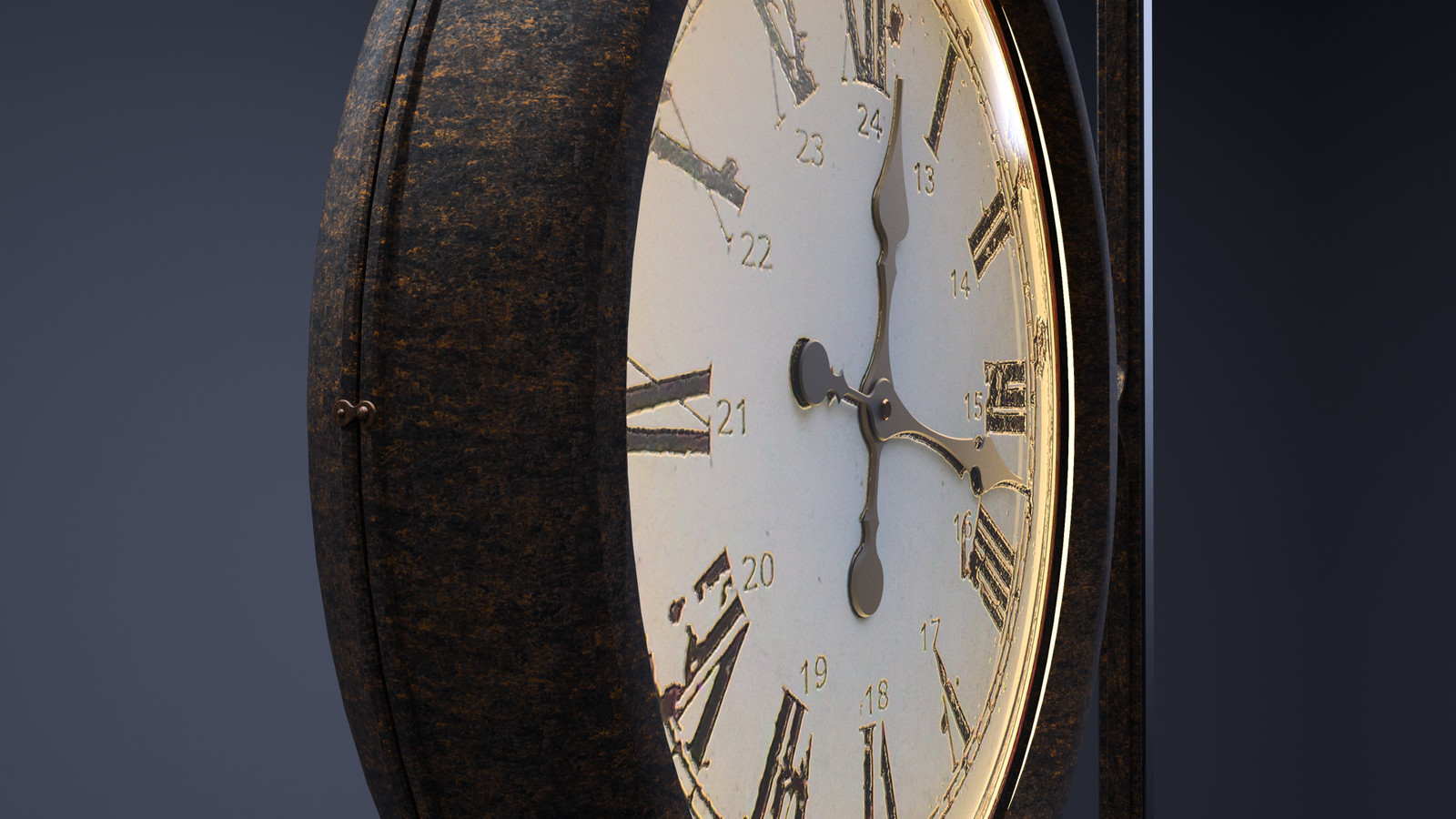 SketchUp + Thea Render 
Rivendell Mill's Wall Clock
Rivendell Clock final-Scene 9B