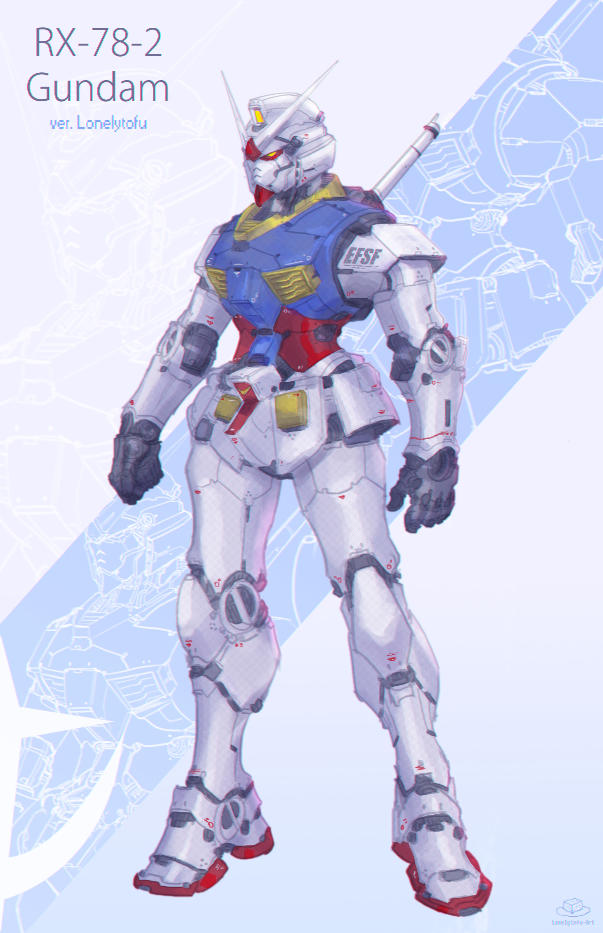 Joshua San Nicolas Mobile Suit Gundam Fanart