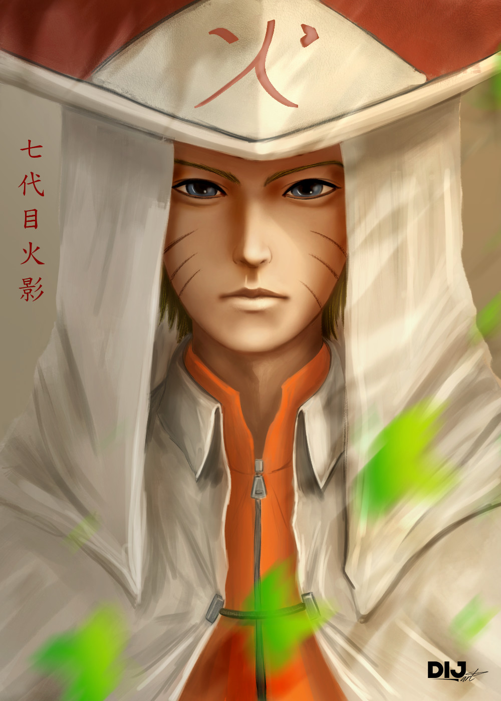 Artstation Uzumaki Naruto 7th Hokage Derrick Tamayo