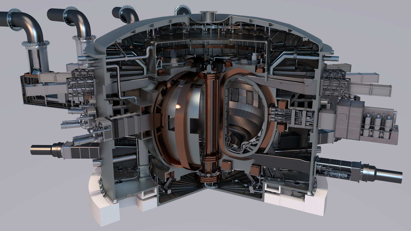 Инерциальные модули. Токамак реактор. Hl-2m Tokamak. Токамак реактор 3d model. Реактор сферический токамак.