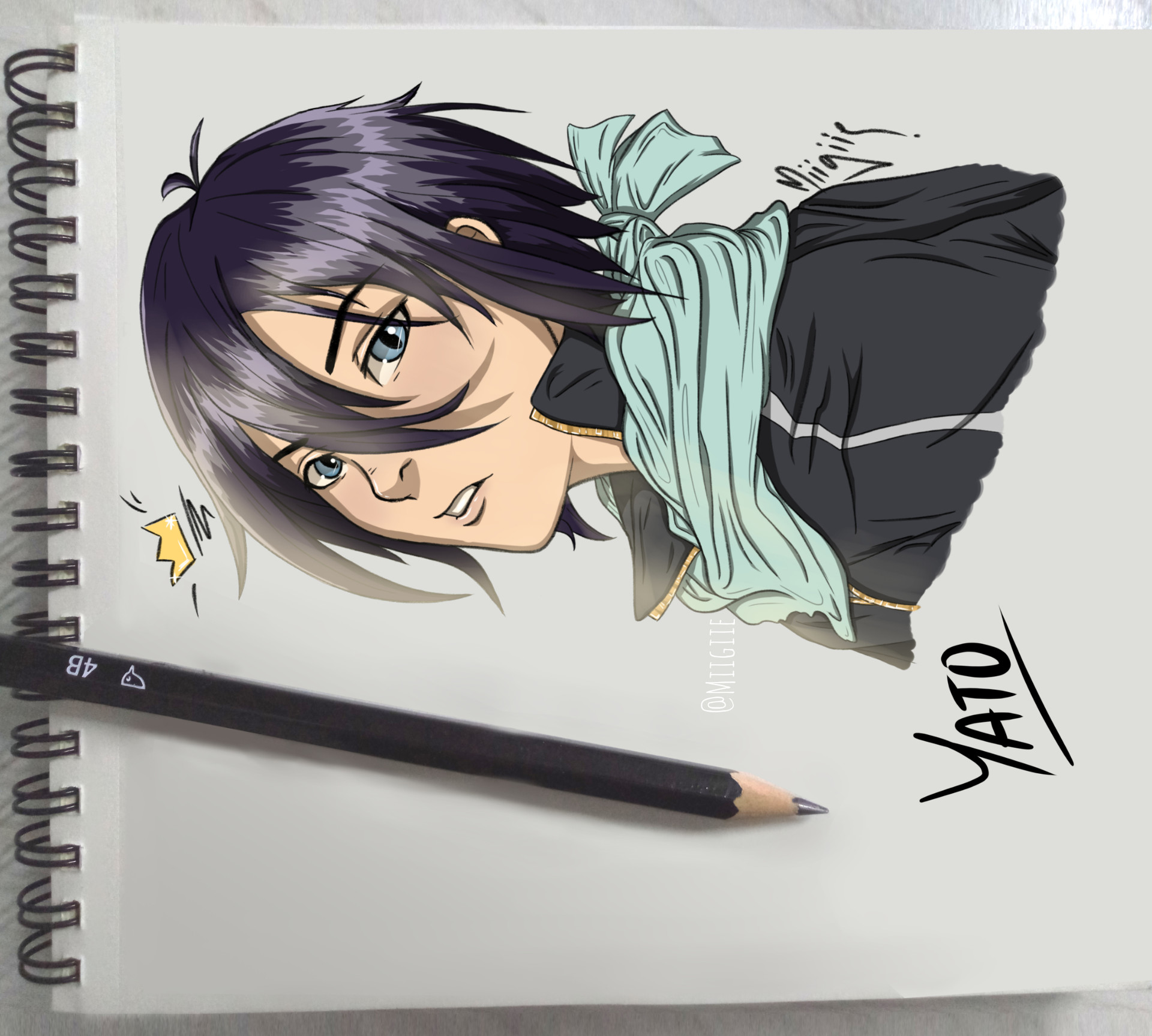 how to draw noragami characters
