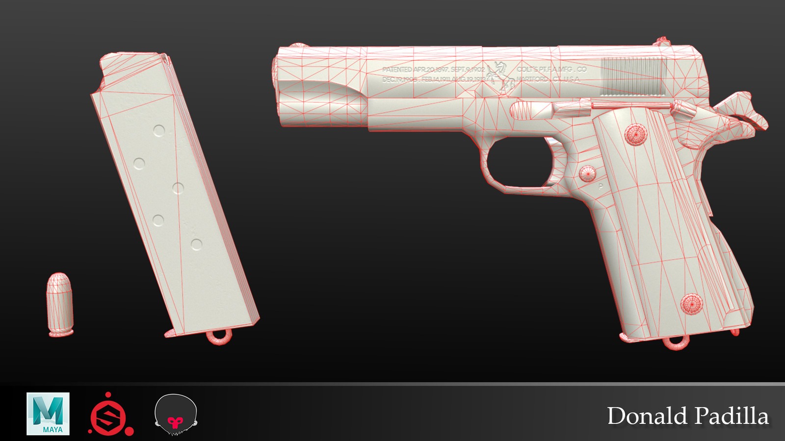 Left Side Wireframe