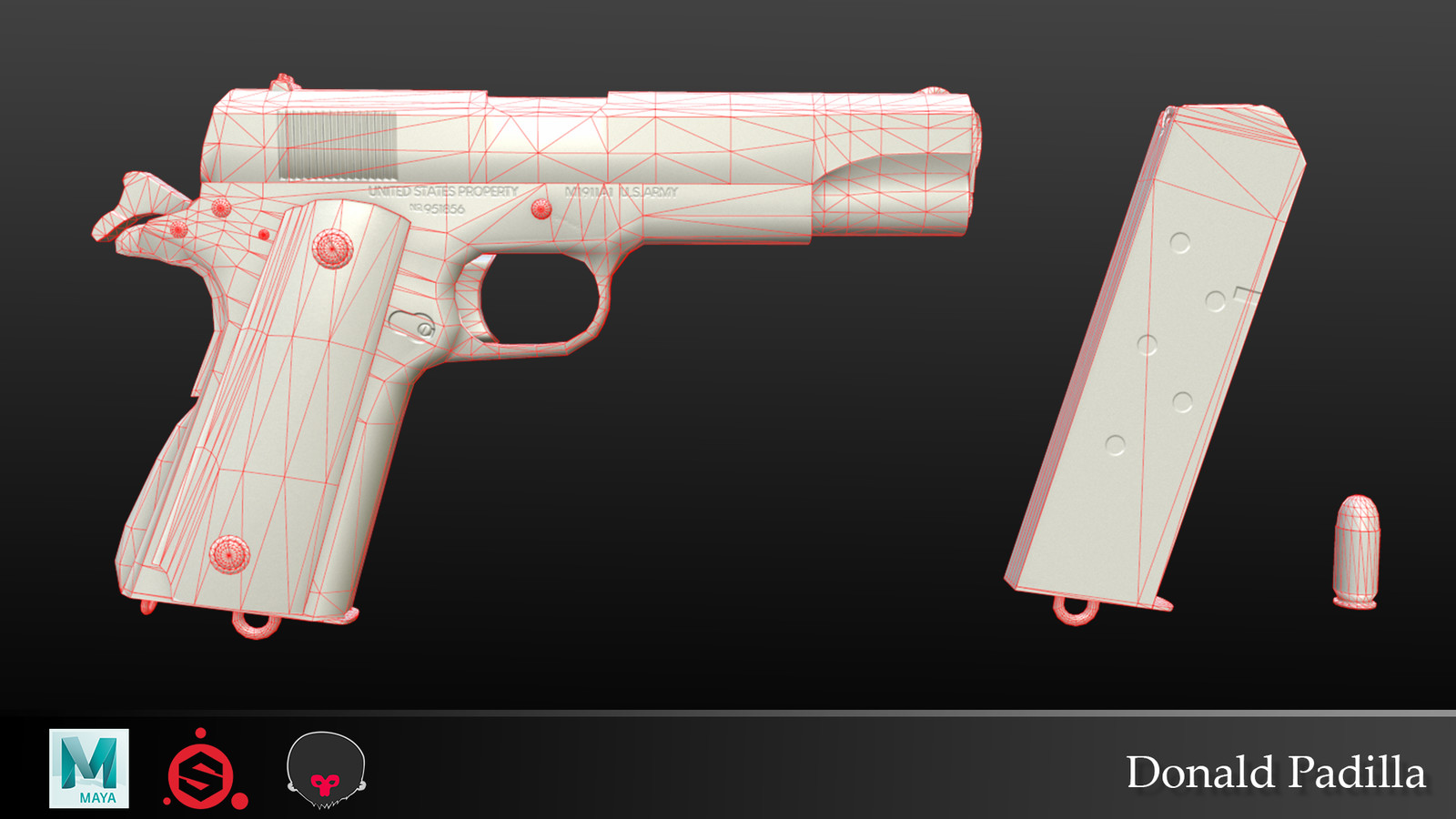 Right Side Wireframe