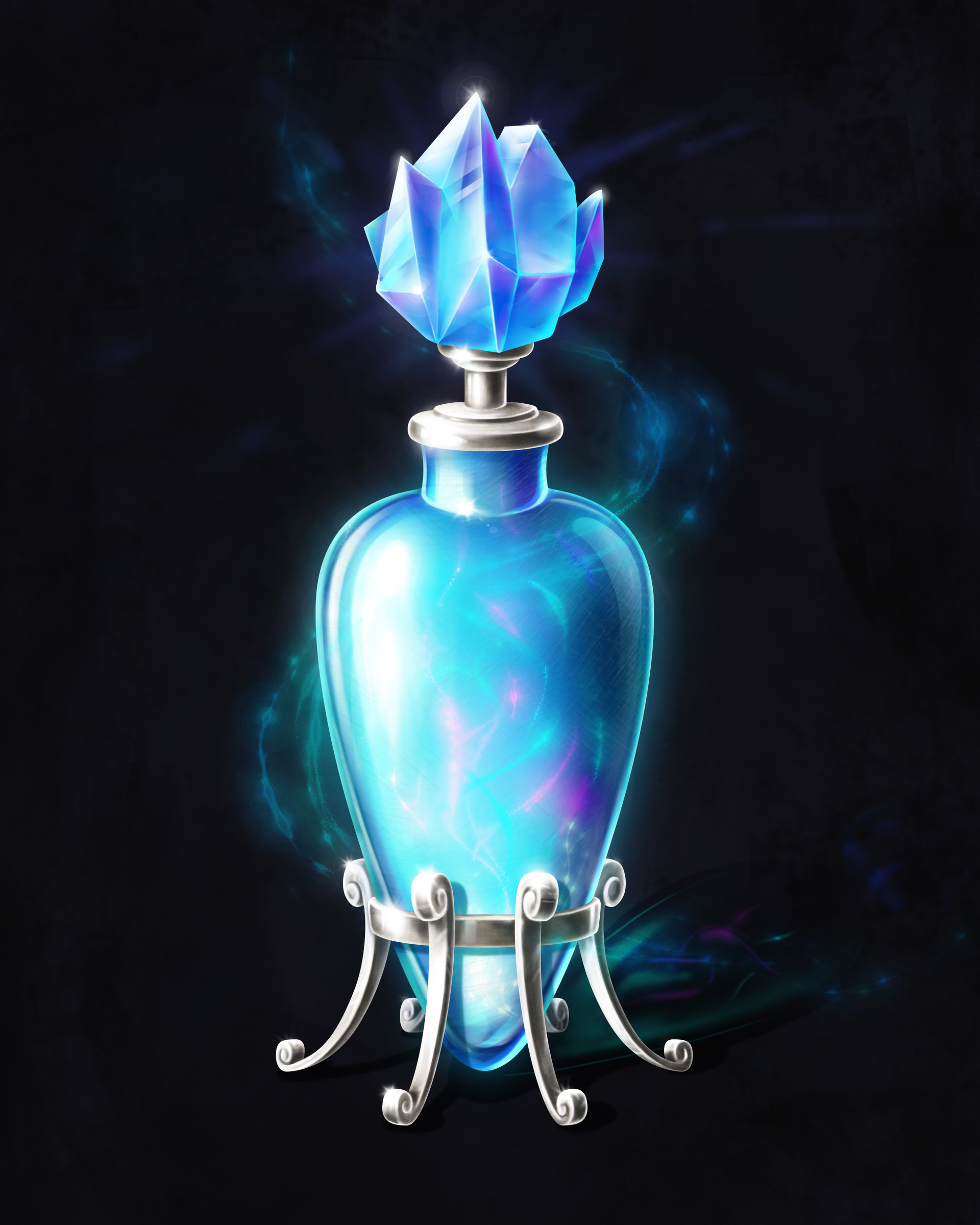 ArtStation - Magic potion bottles