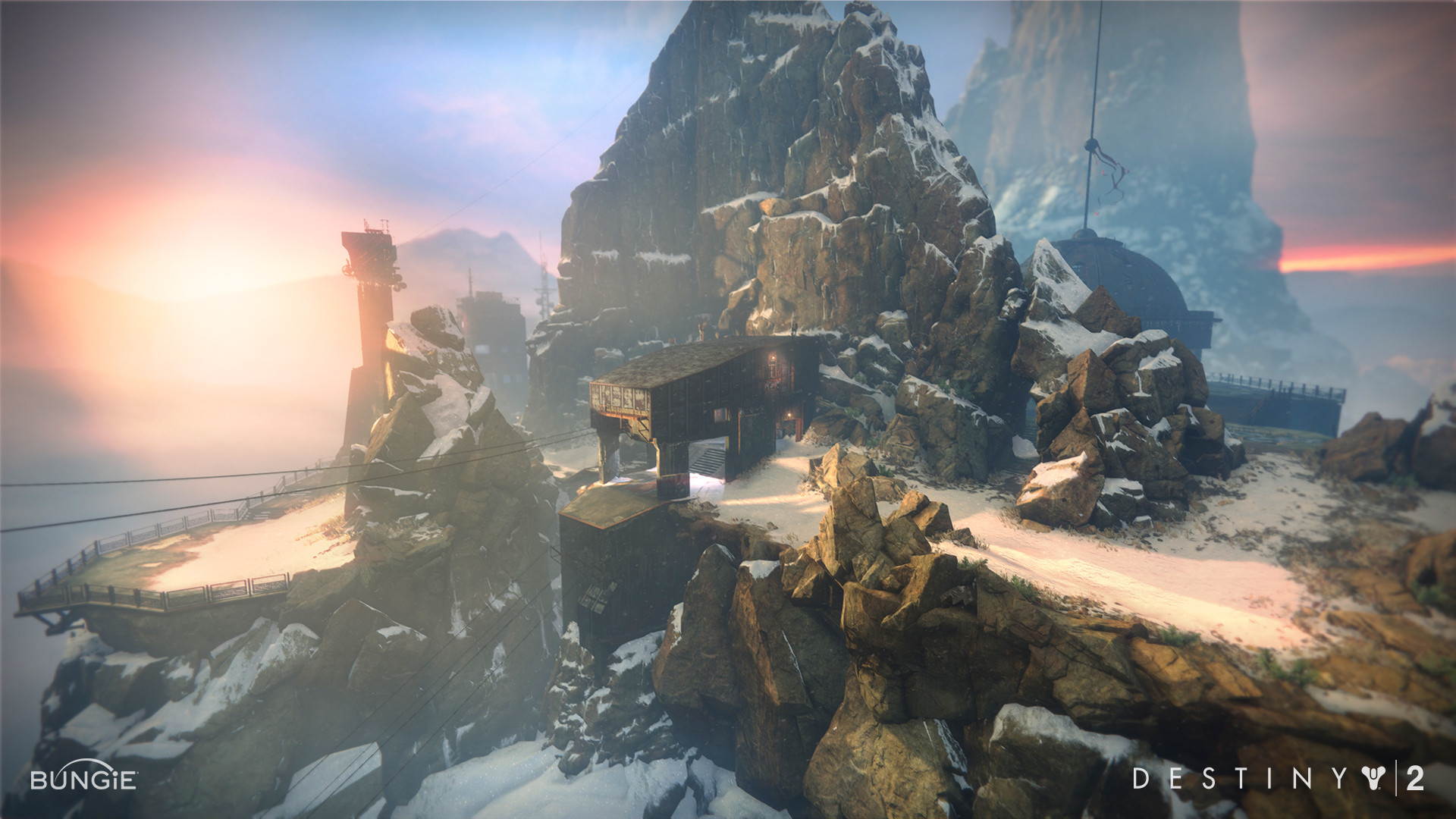 Destiny 2 Multiplayer Maps Artstation - 'Vostok' - Destiny 2 Crucible Map