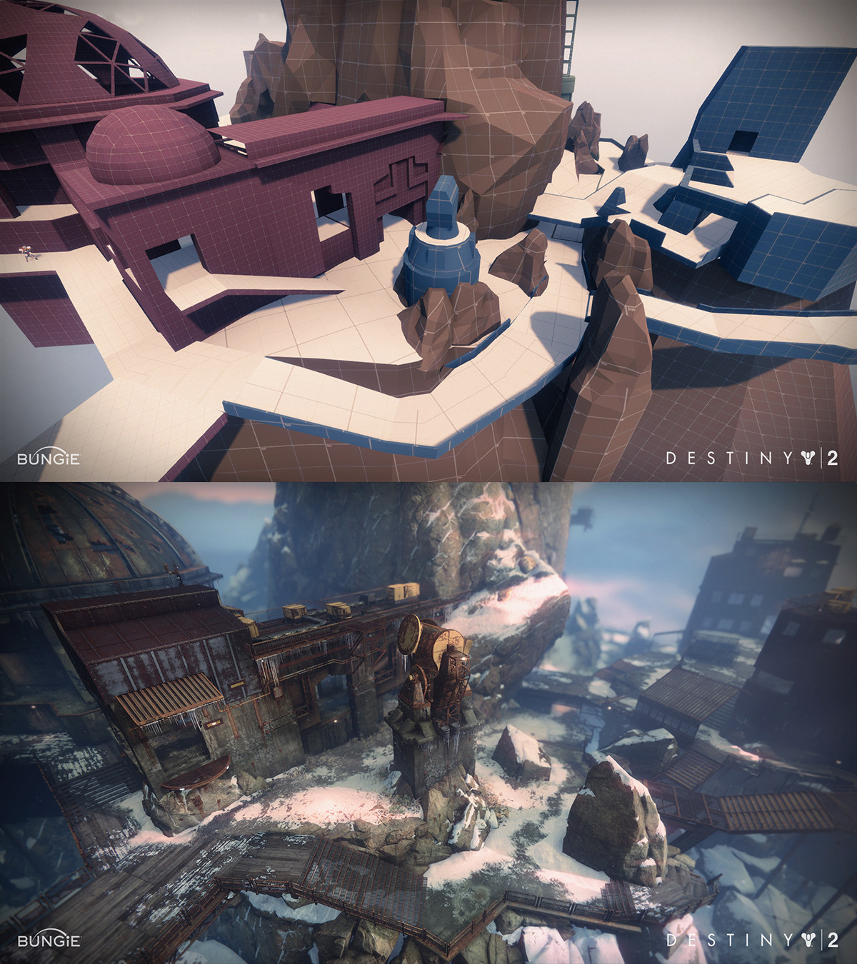 Vostok Map Destiny 2 Artstation - 'Vostok' - Destiny 2 Crucible Map