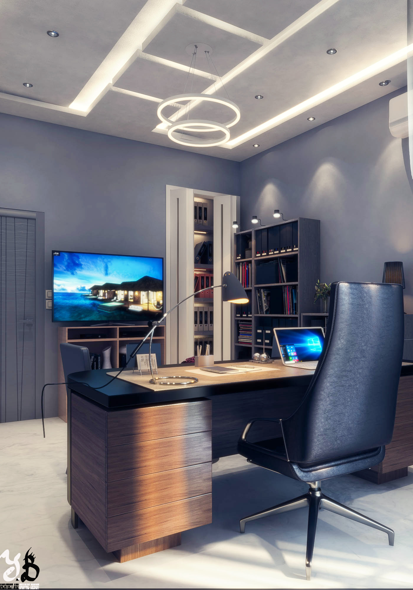 Yasser Brachia Desk Of Lawyer