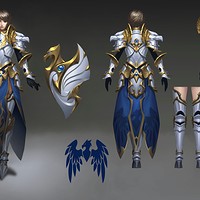 Artstation Goddess Of Destiny Sure Wang