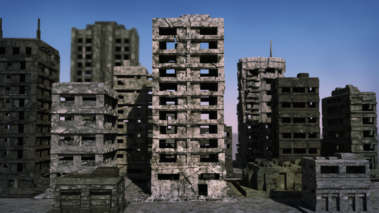 ArtStation city test