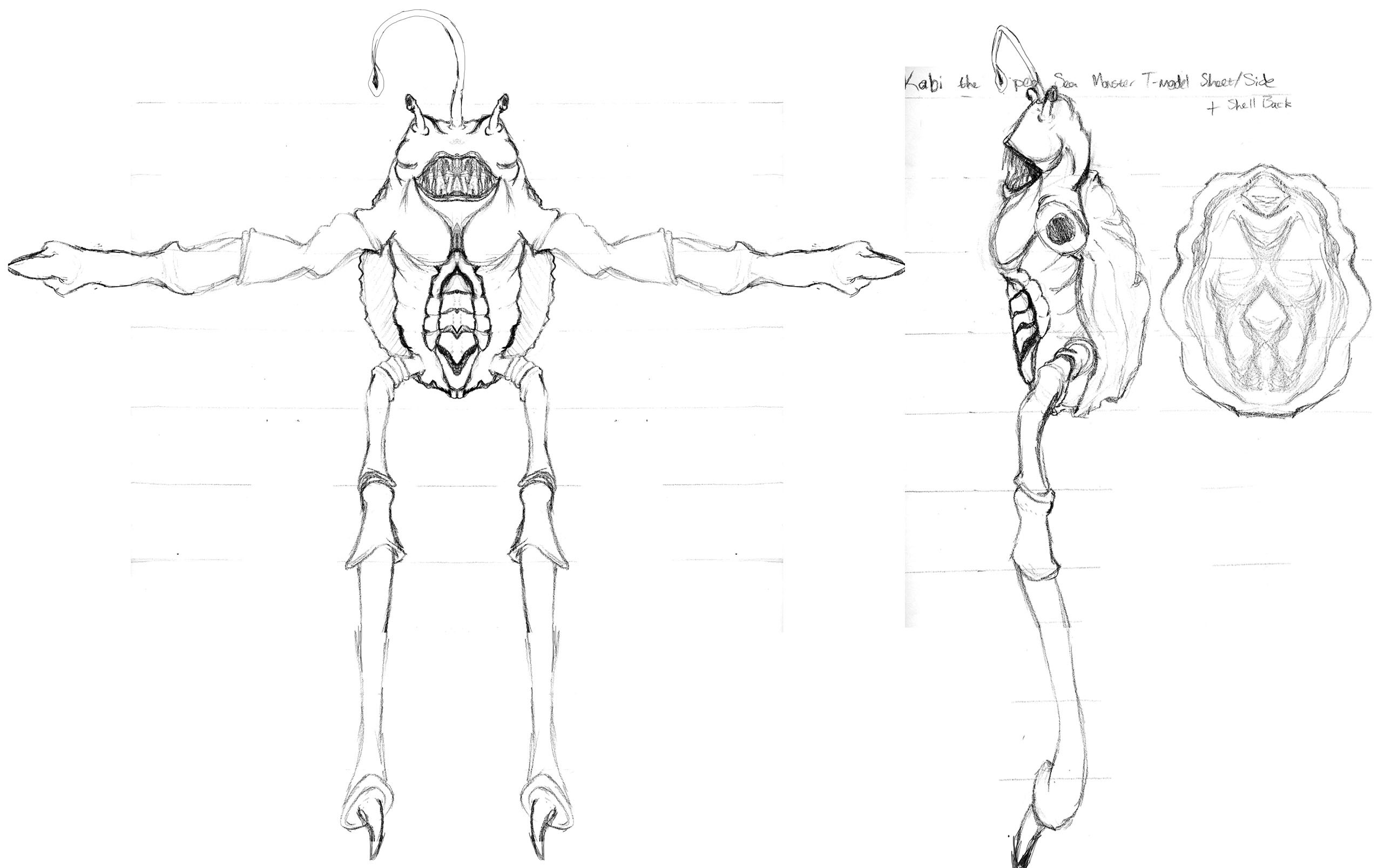 Concept Sketches of Kabi