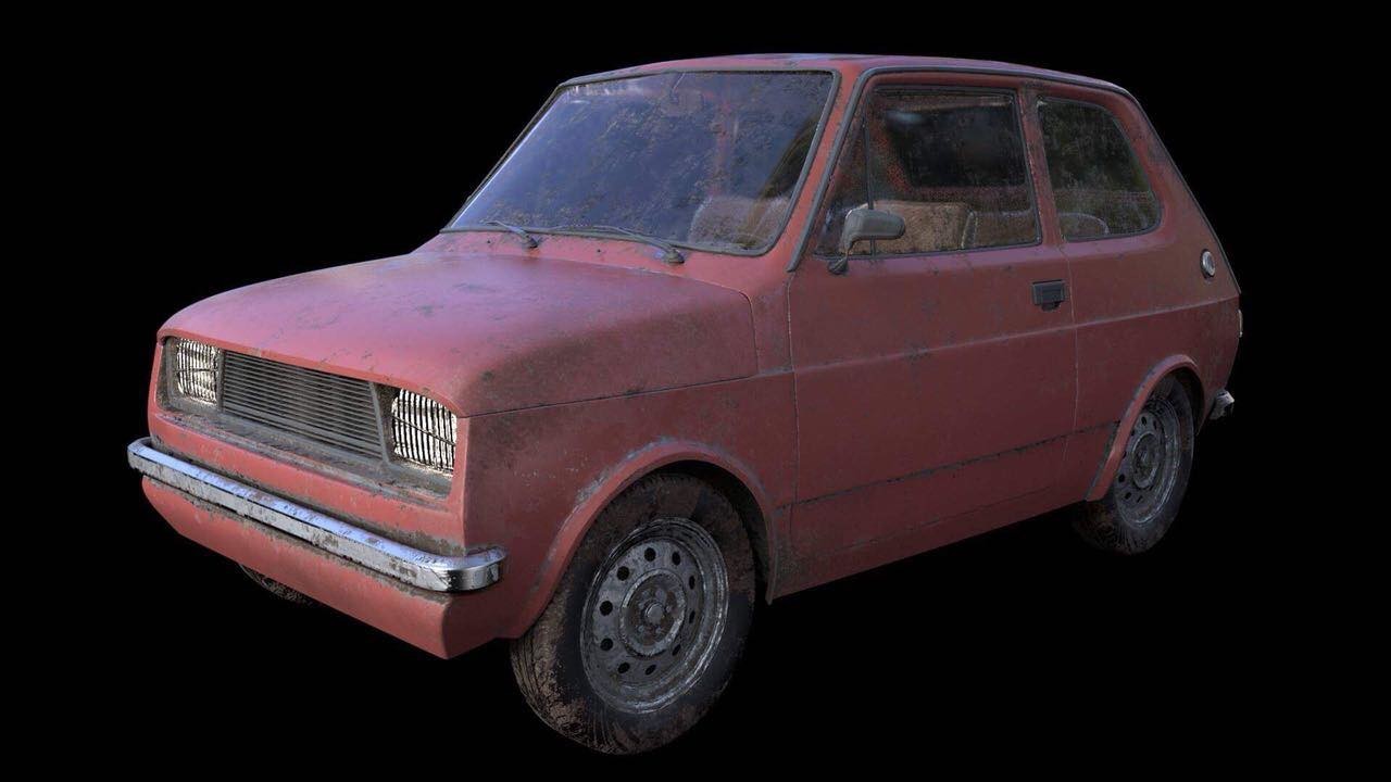 Mariam Hamed Old Small Car