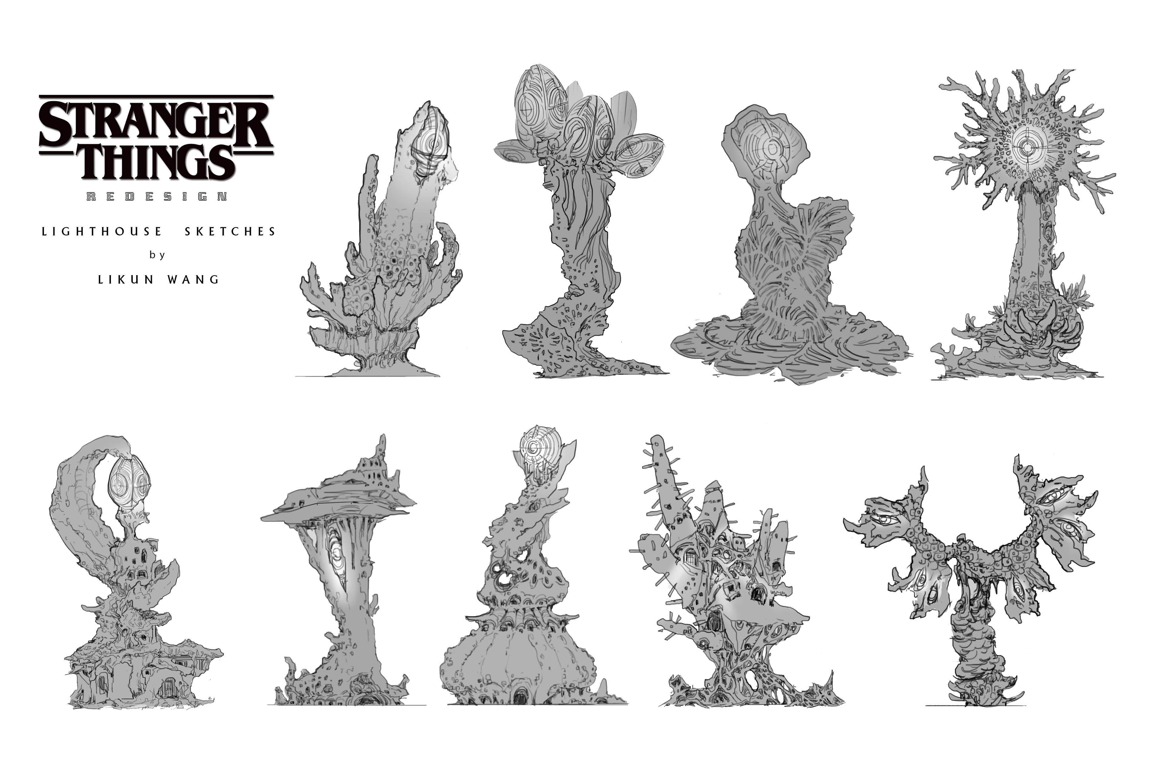 lighthouse  sketches