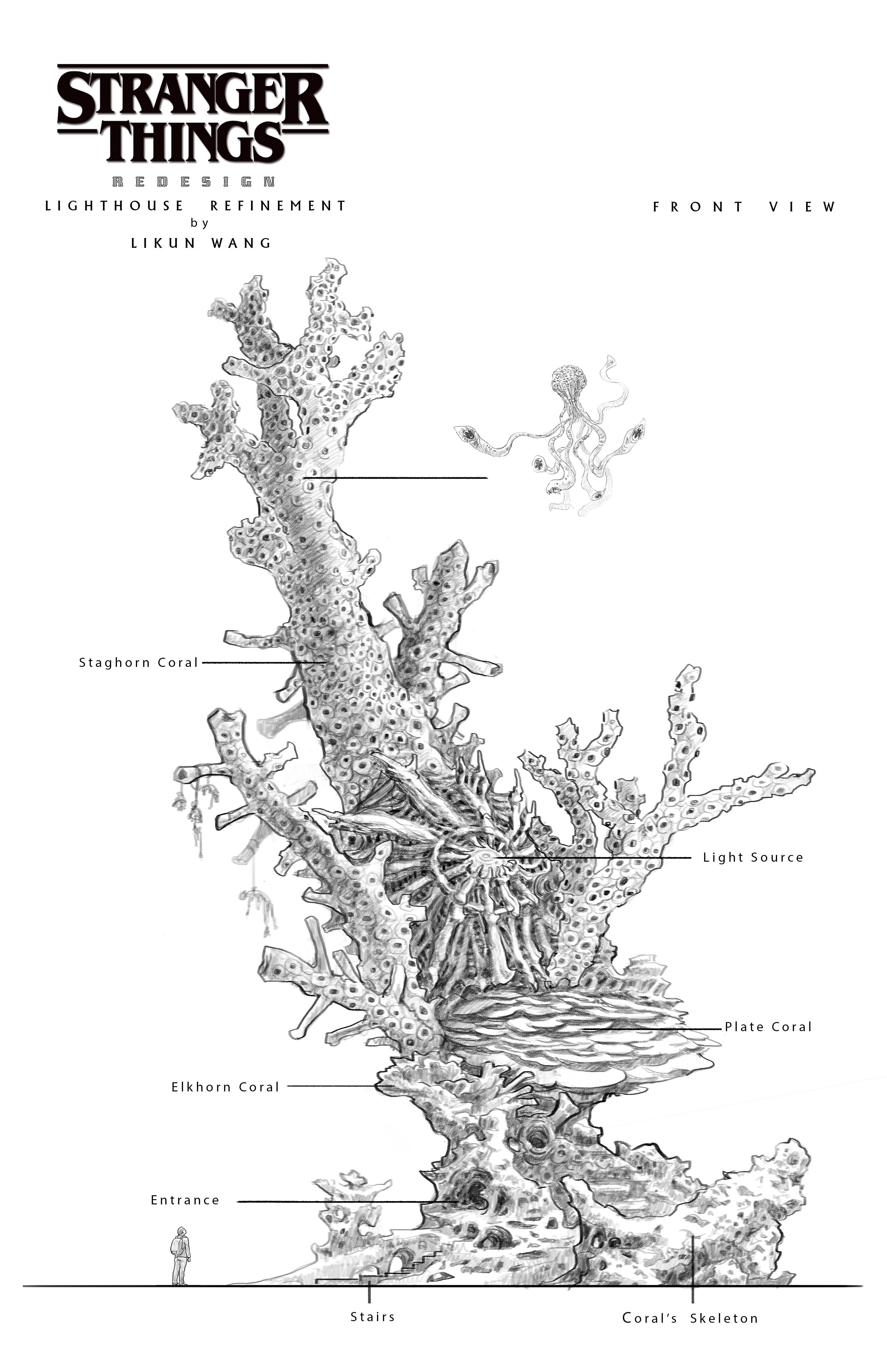 lighthouse  sketches refinement 