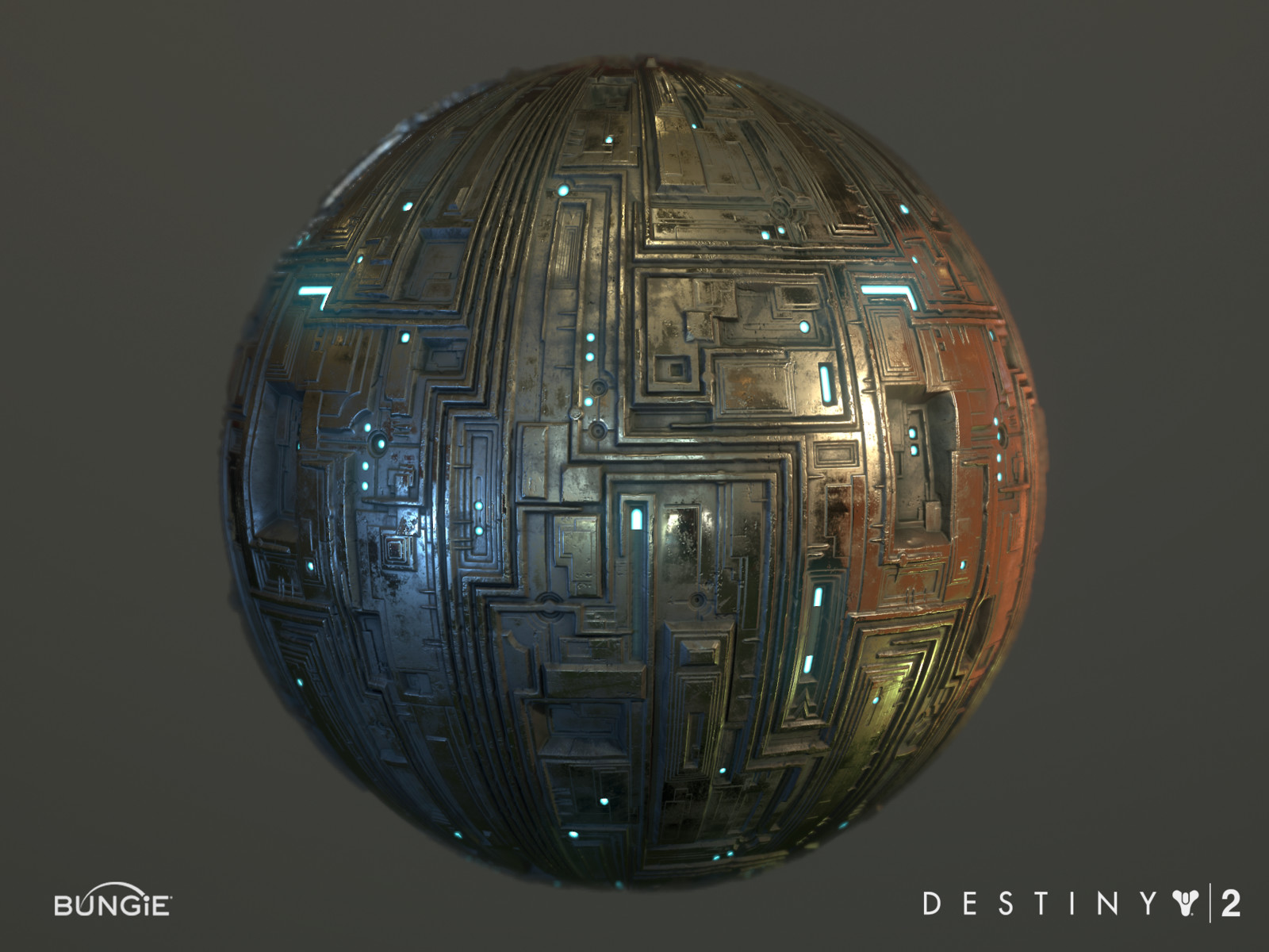 Ethan Scheu Destiny 2 Vex Metal Materials