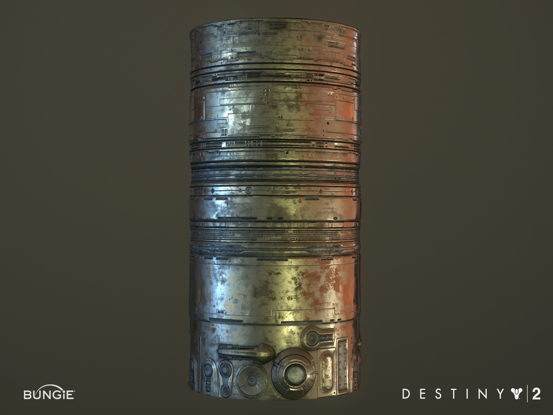 Ethan Scheu Destiny 2 Vex Metal Materials