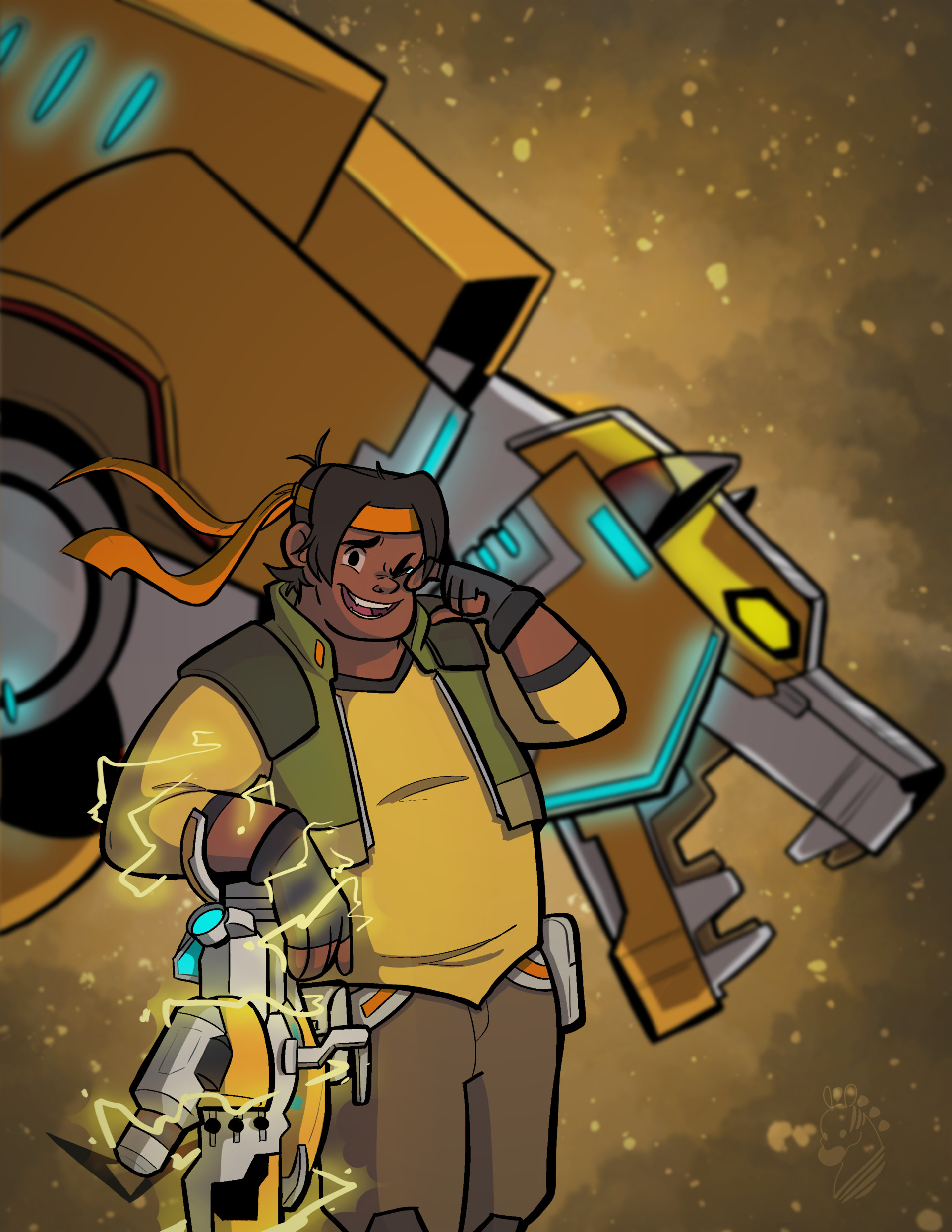 Mayra A. Pavon 🐻 - Yellow Lion, image size:1920x2485