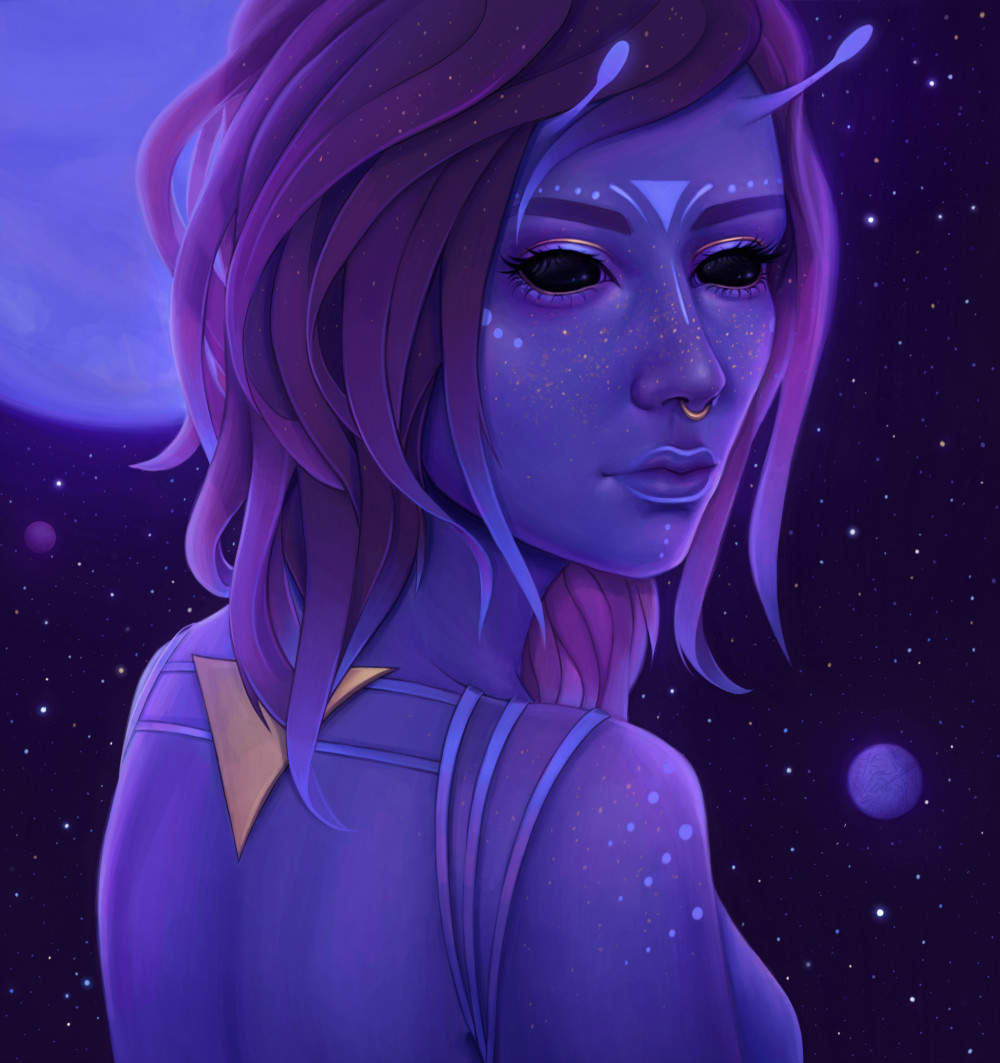 ArtStation Alien Princess