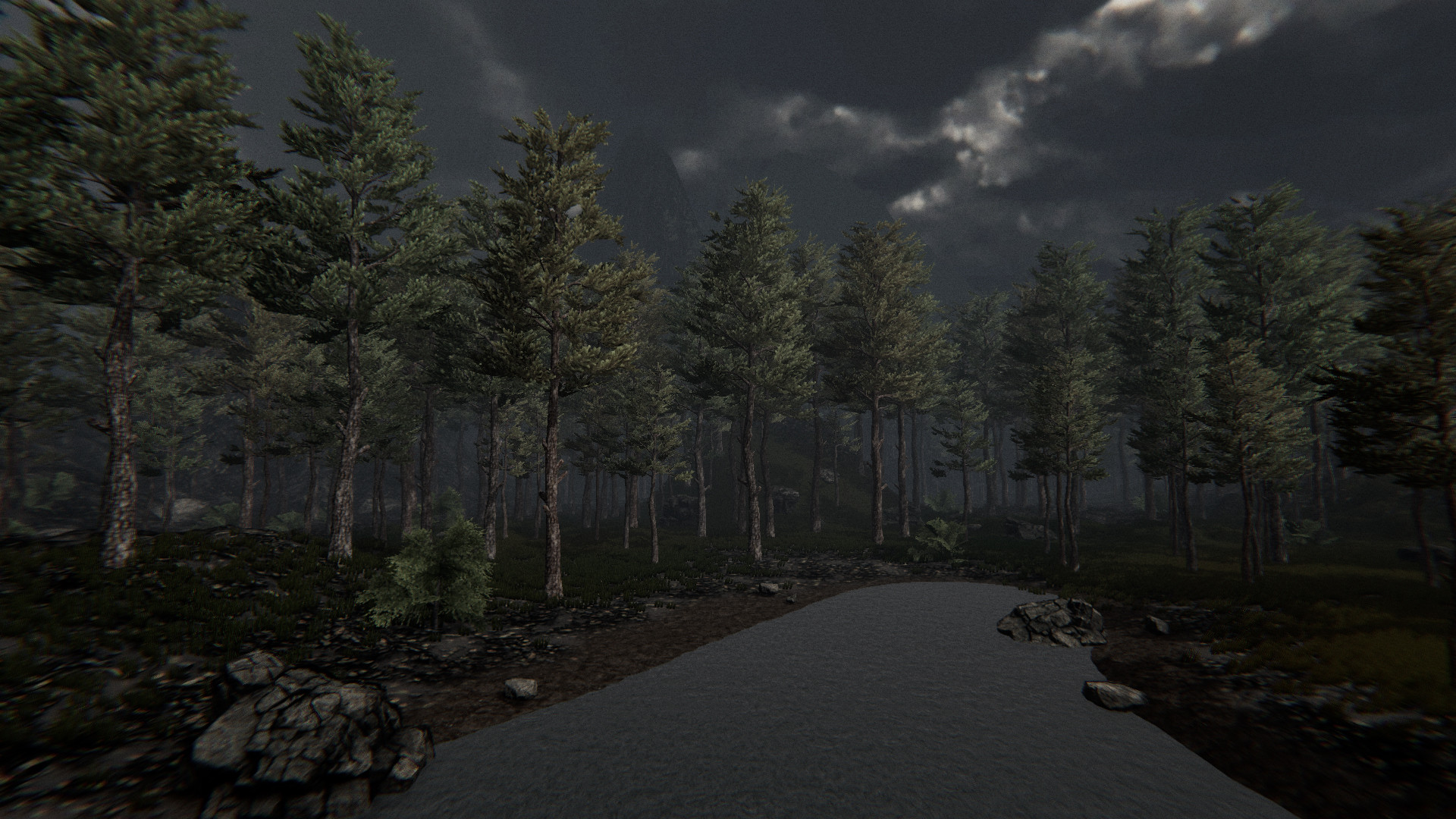 Artstation Spooky Forest Matthew Rhys Pinto De Menezes