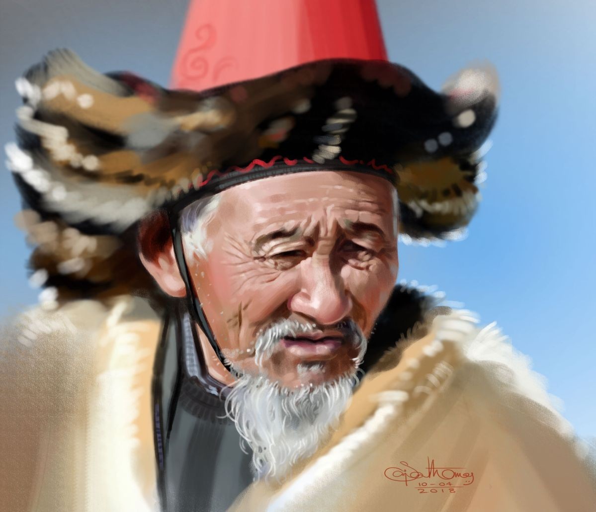 mongolian man