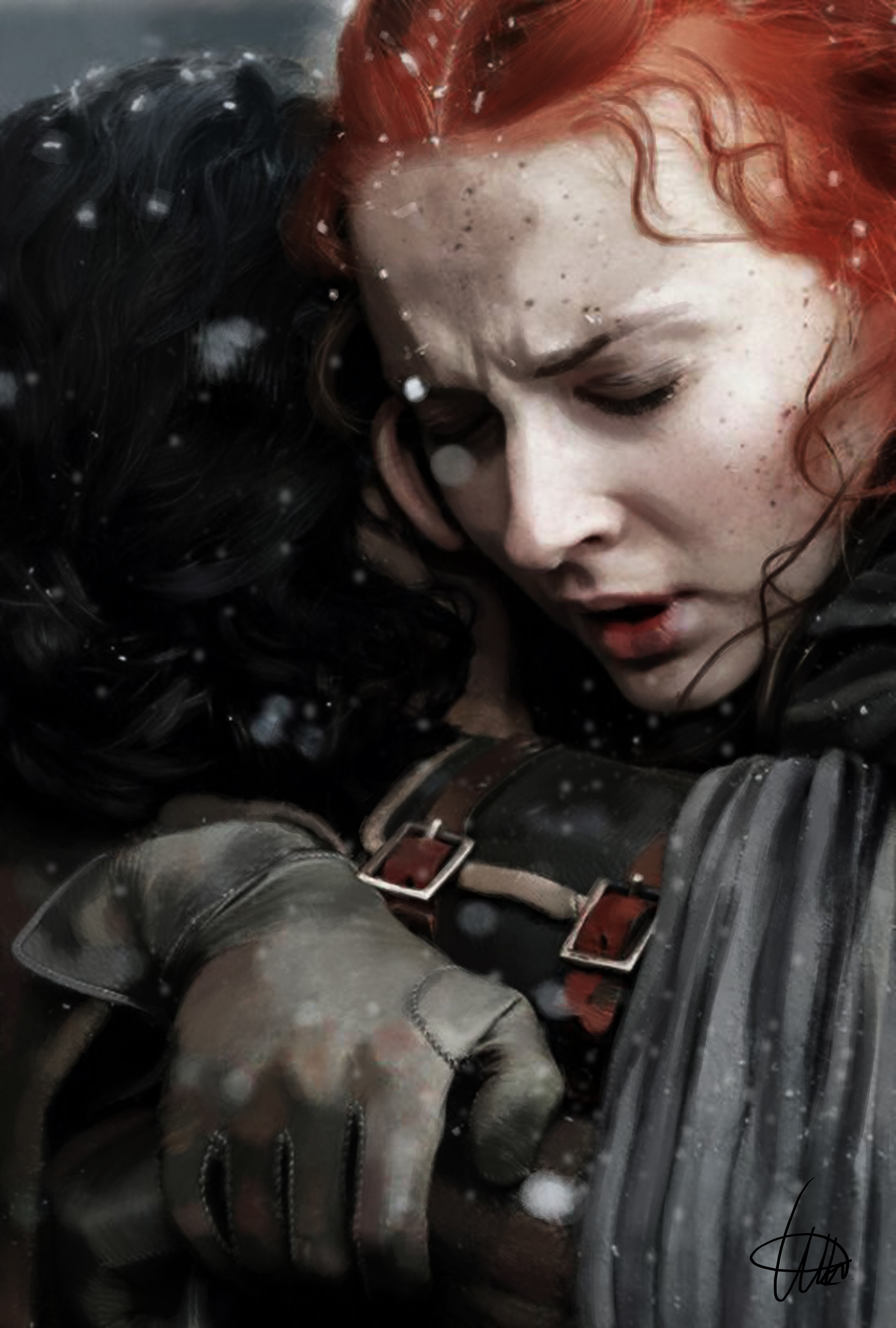 Sansa Stark And Jon Snow