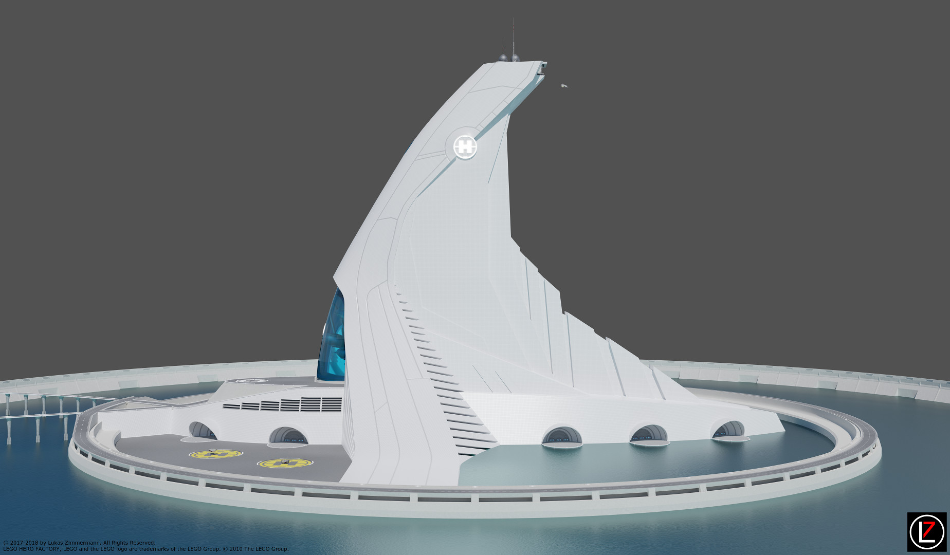 Lukas Zimmermann HERO FACTORY Assembly Tower Wide Shots