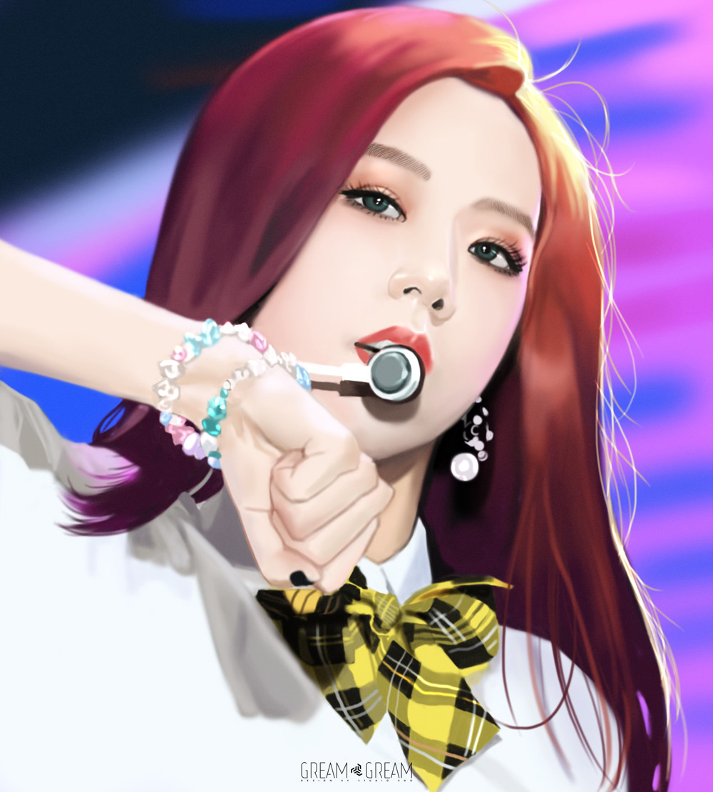 Artstation Blackpink Jisoo Practice Drawing Jiseop Choi