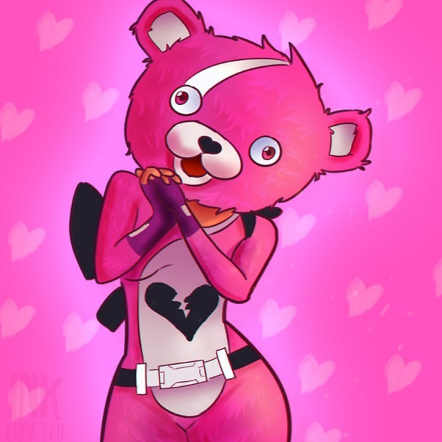 Artstation Fortnite Psycho Teddy Josh Mckenzie