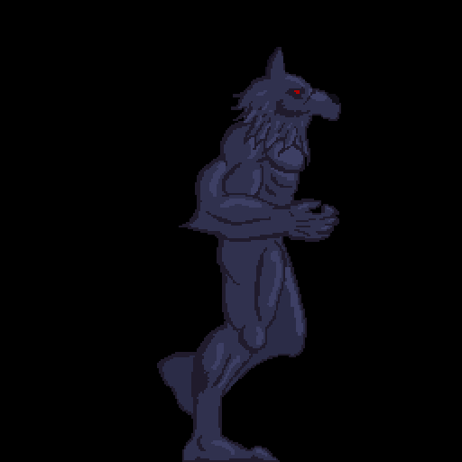 animated werewolf