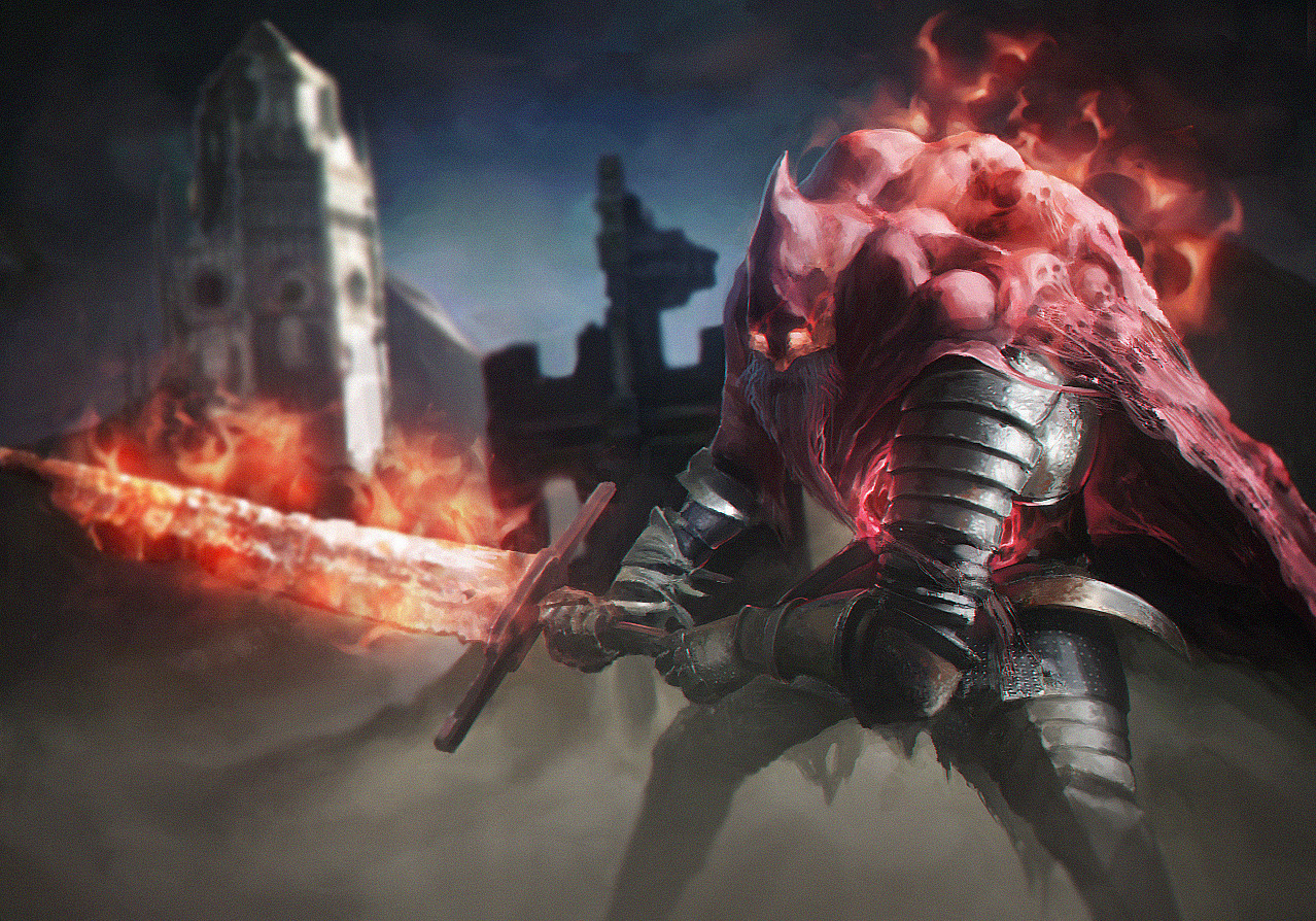 Artie Sen Slave Knight Gael He wa much harder than midir for me.i slammed my face against him for 6 hours straight before finally beating him. artie sen slave knight gael