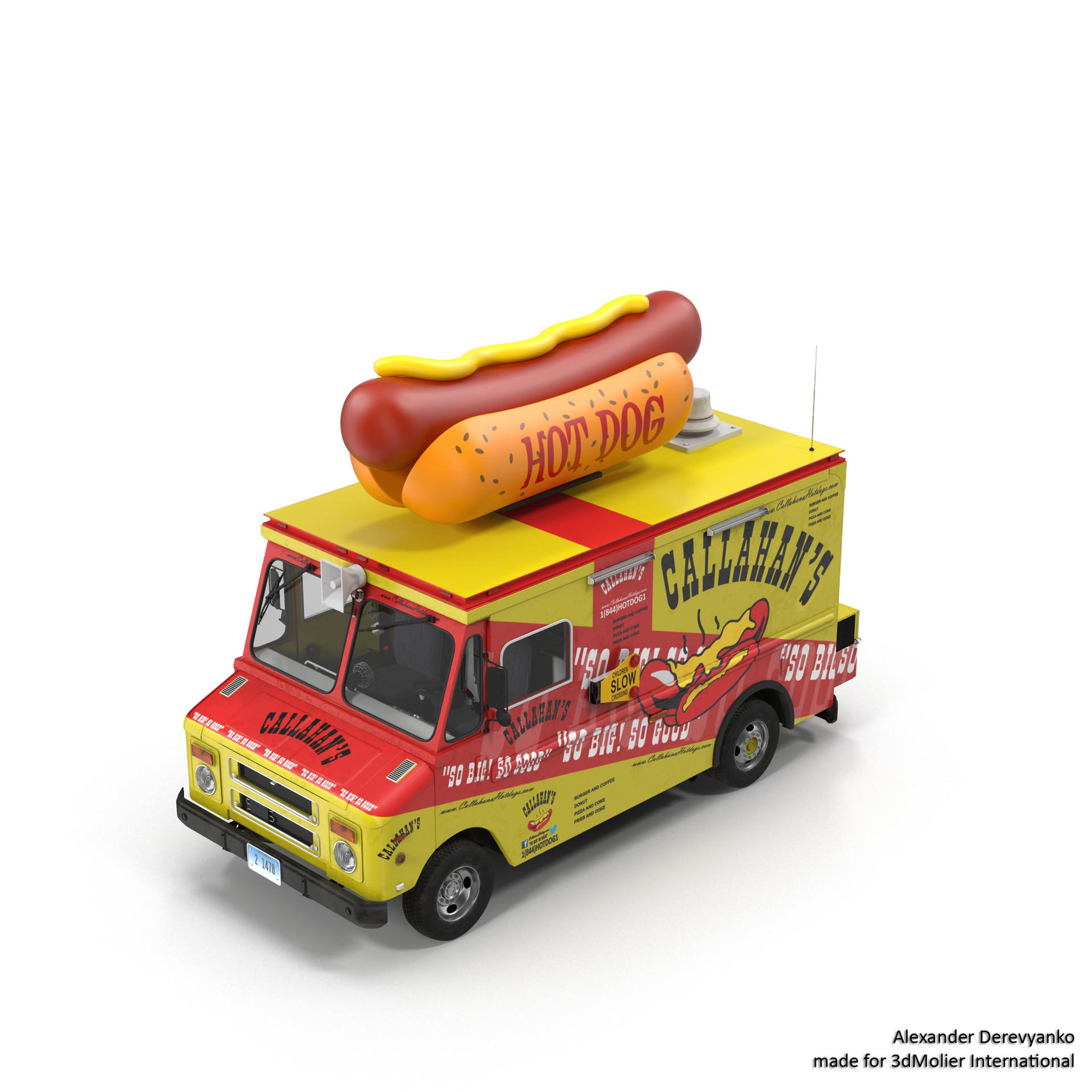 hot dog truck toy