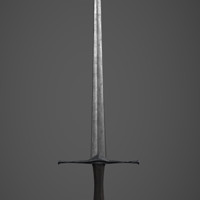Artstation 15th Century Fantasy German Bastard Sword Roodledoot Customs